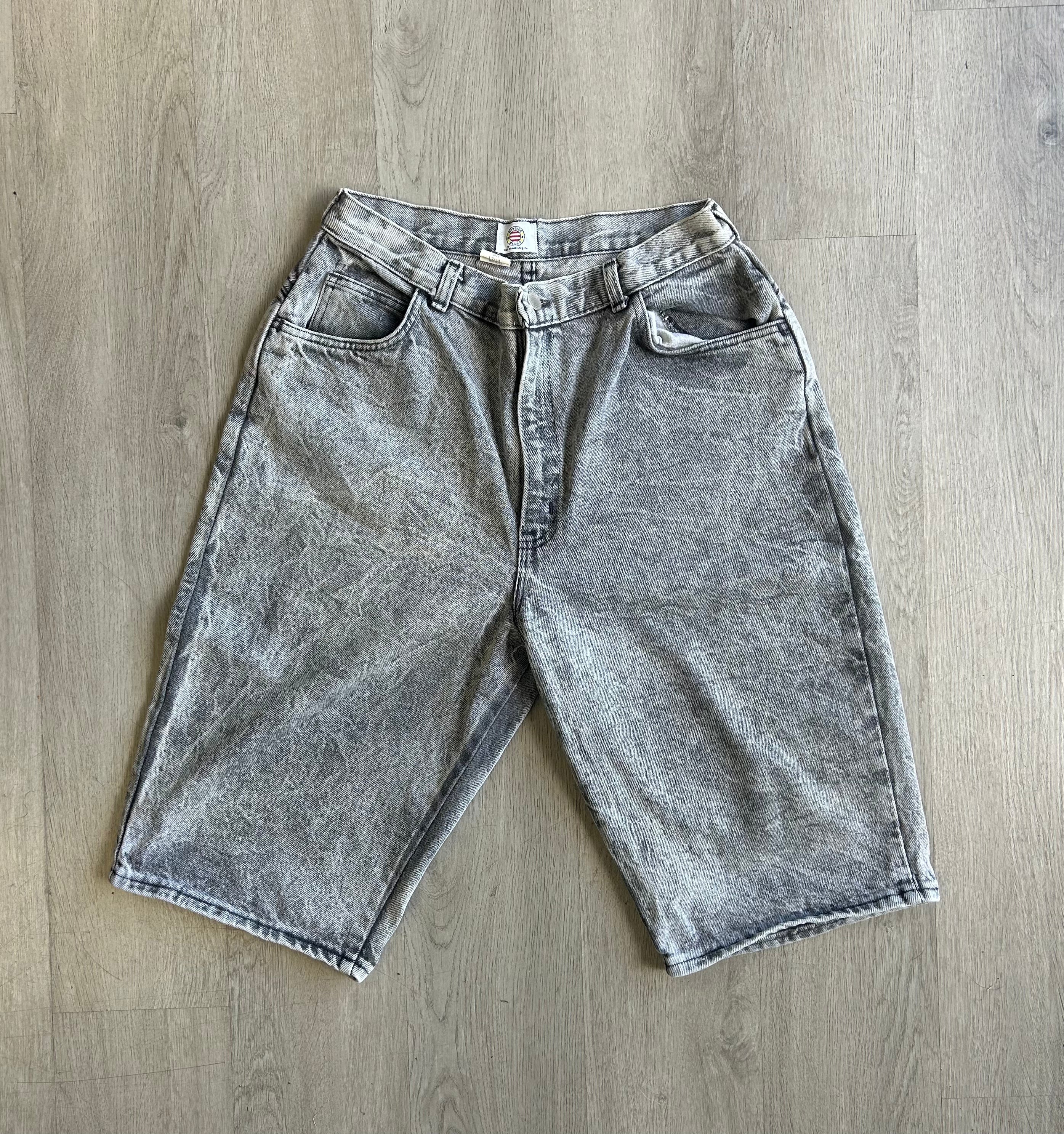 Vintage Acid Wash Denim Jeans