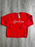 Vintage Russell Ageless Red Script Sweatshirt