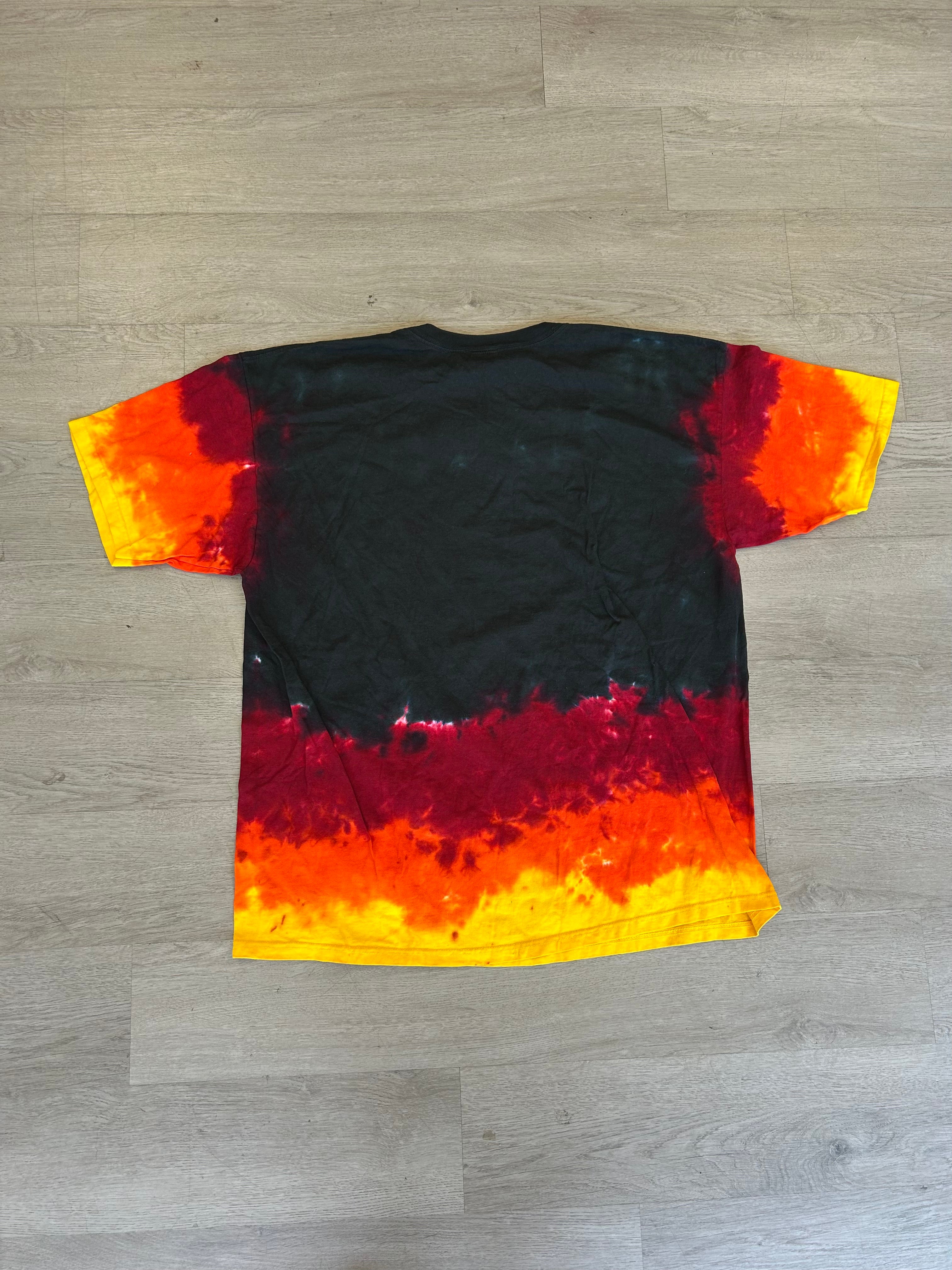 Vintage Liquid Blue Jimi Hendrix Tie-Dye Tee