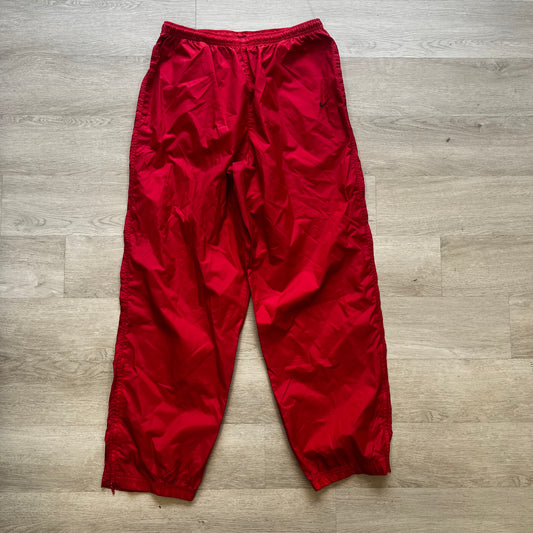 Vintage Nike Dark Red Windbreaker Pants