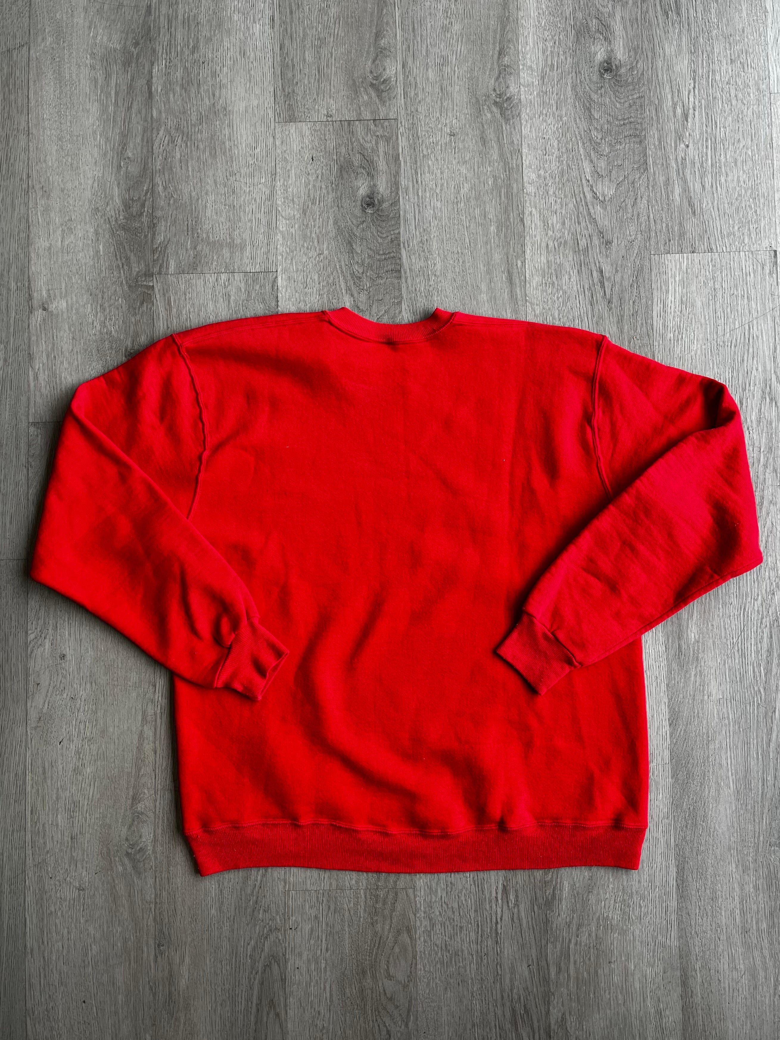 Vintage Russell Ageless Red Script Sweatshirt