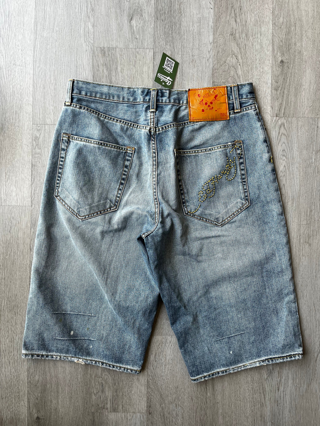 Vintage Ed Hardy Denim Shorts
