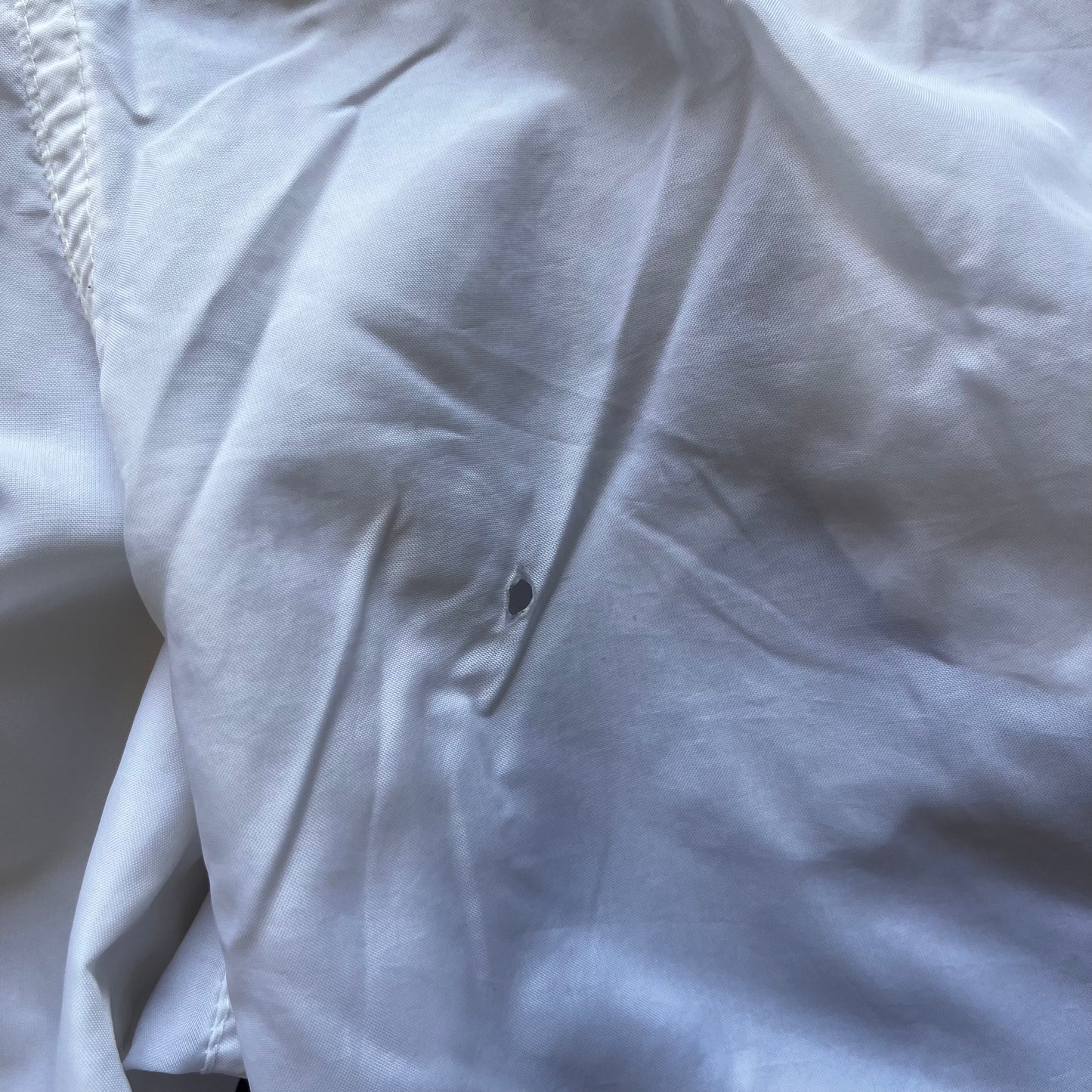 Vintage Nike White Windbreaker Pants