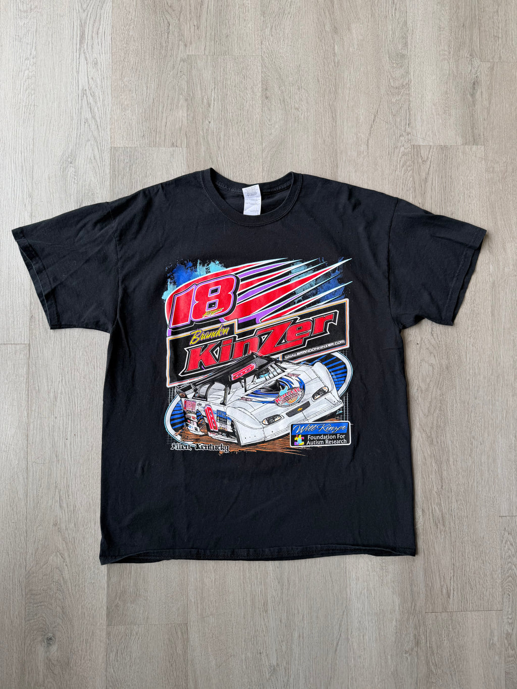 Vintage Brandon Kinzer Racing Tee