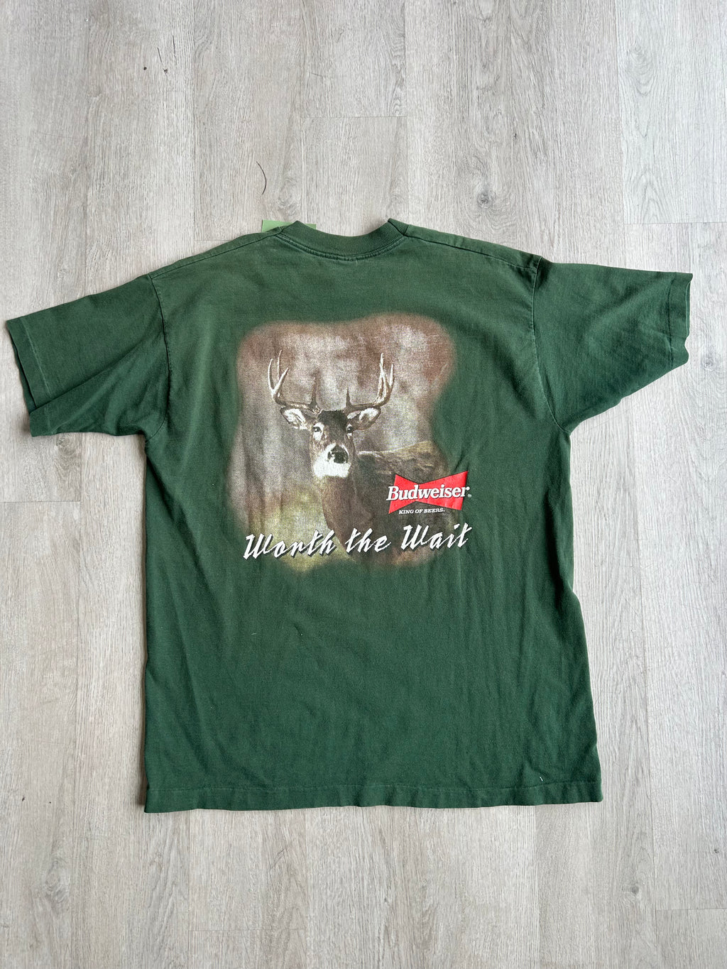 Vintage Budweiser Worth The Wait Tee