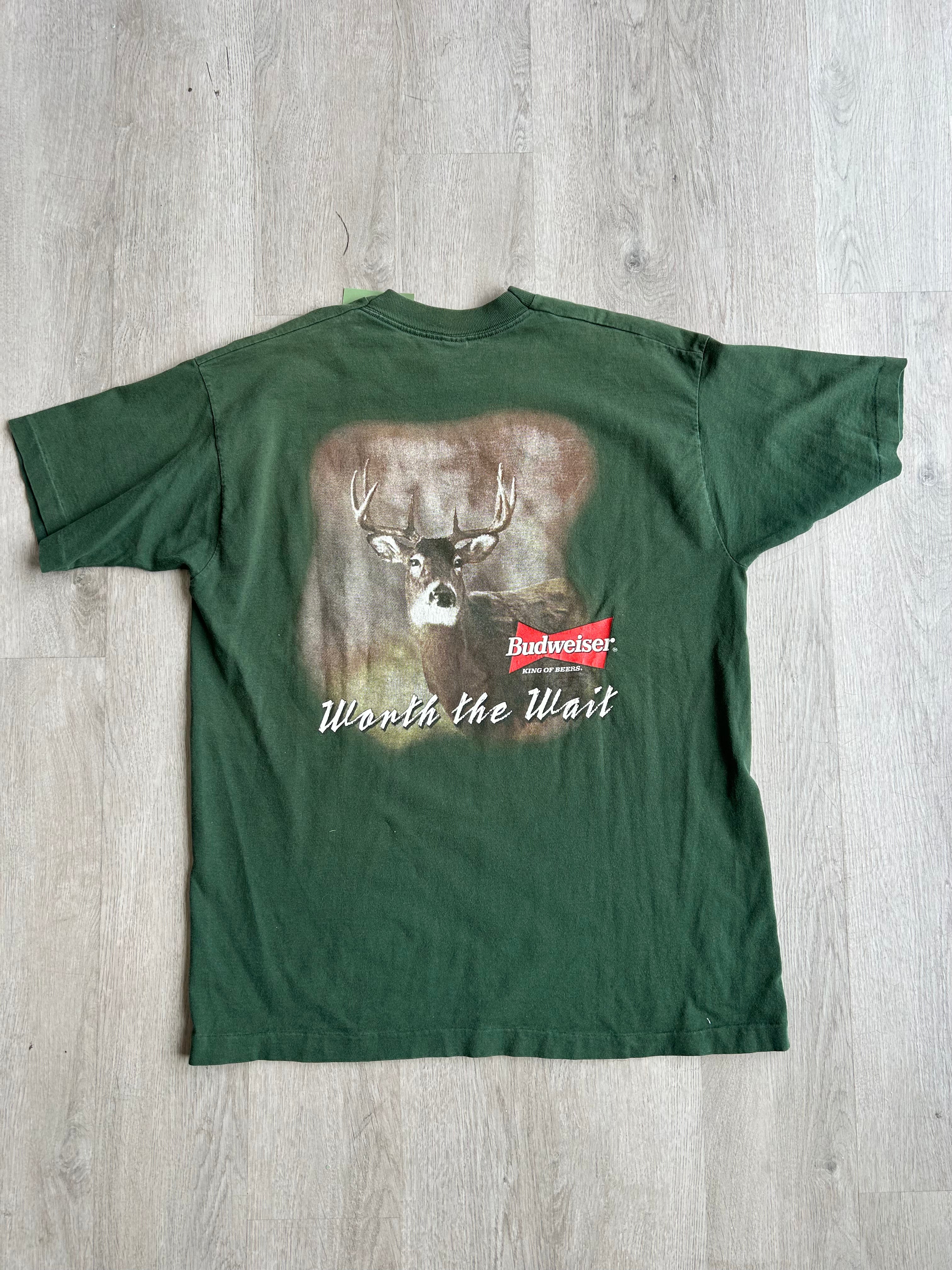 Vintage Budweiser Worth The Wait Tee
