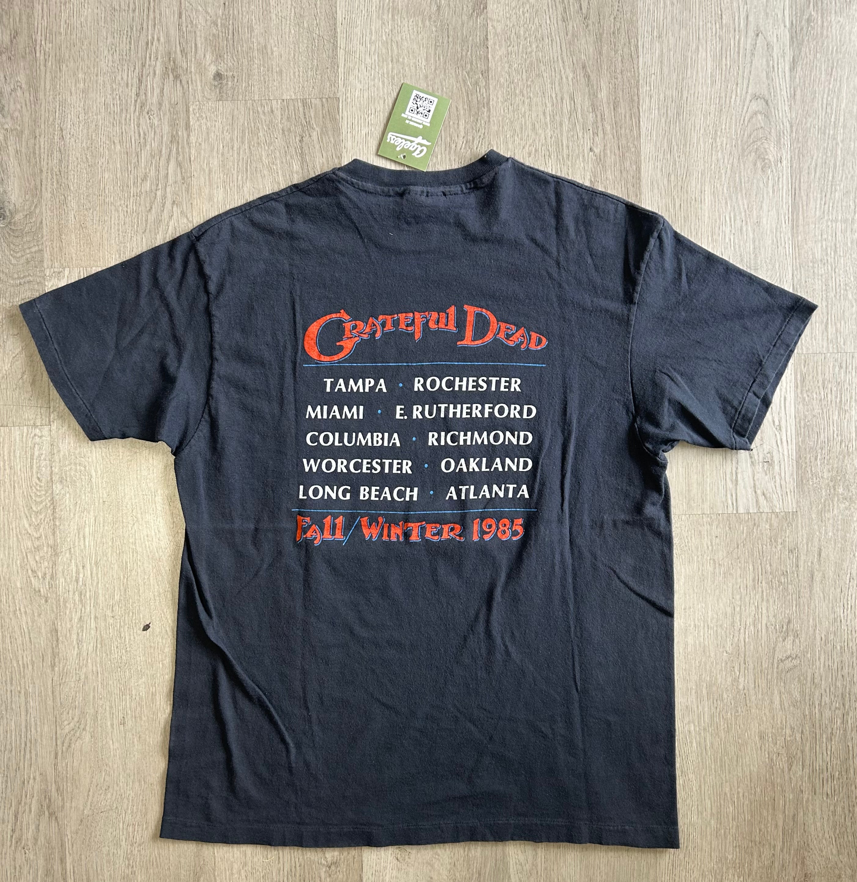Vintage Grateful Dead Fall/Winter 1985 Tour Tee
