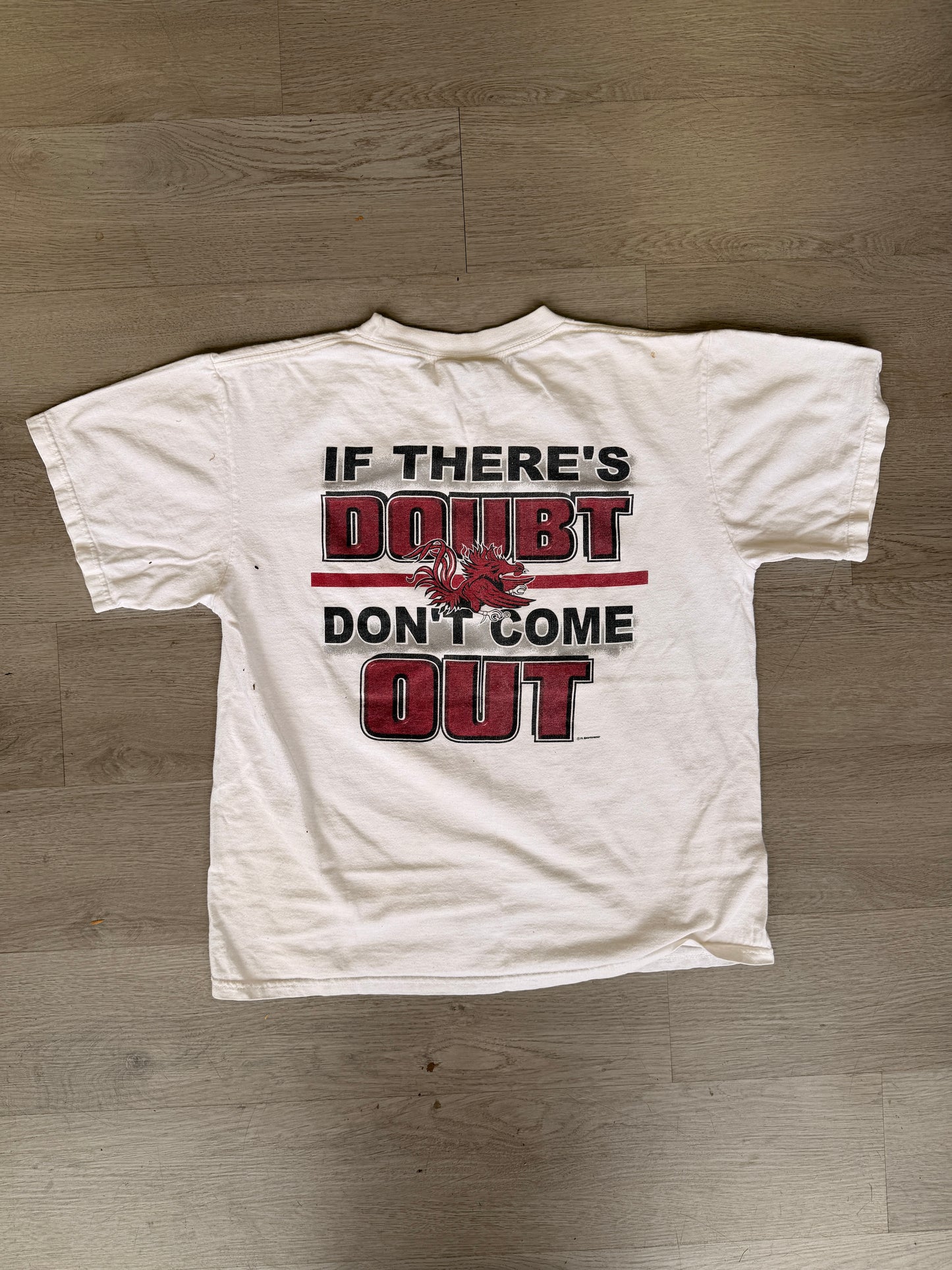 Think About It Carolina Gamecocks Tee