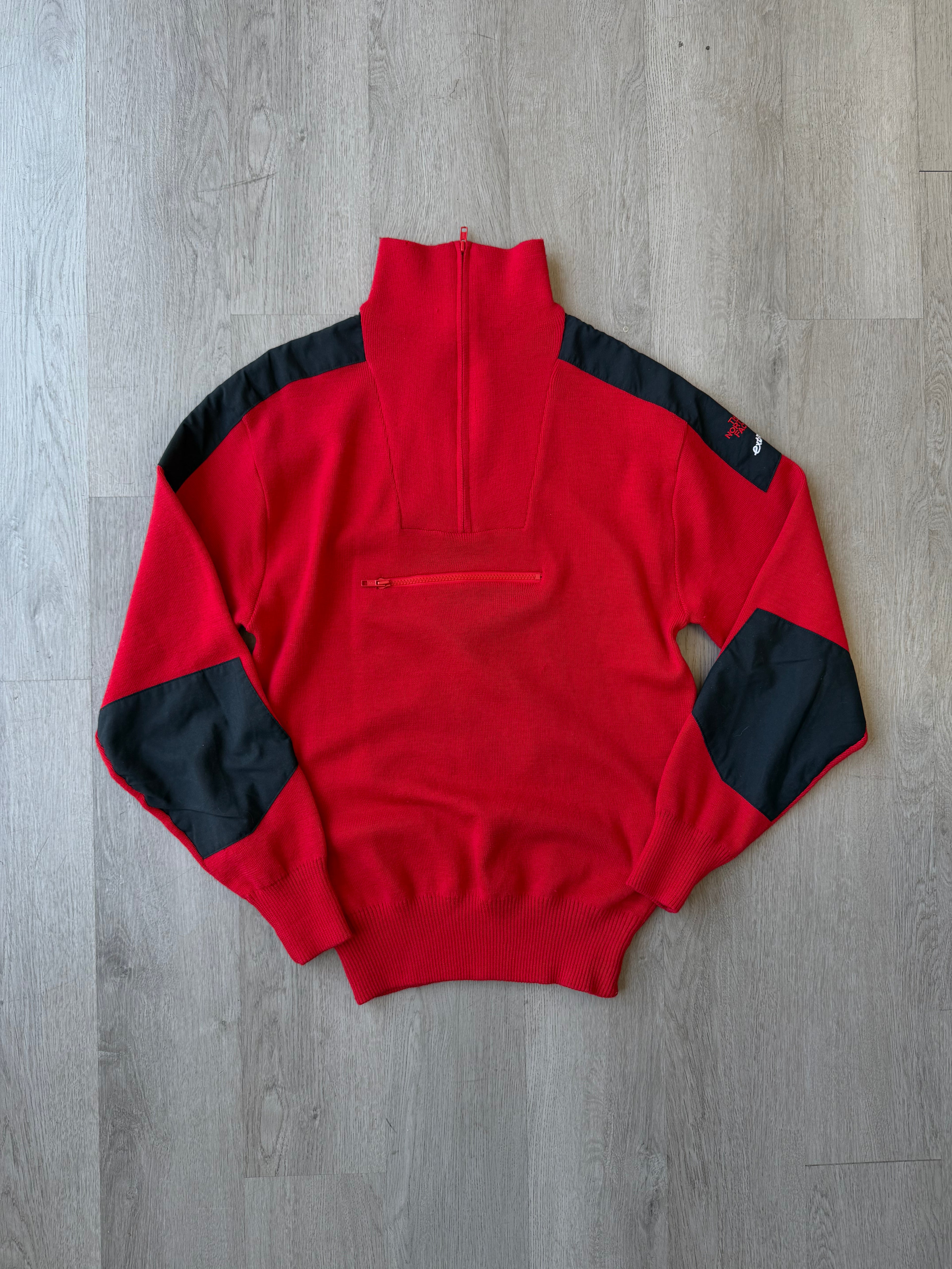 Vintage The North Face Extreme Knit Quarter Zip Pullover