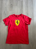 Vintage Red Ferrari Logo Tee
