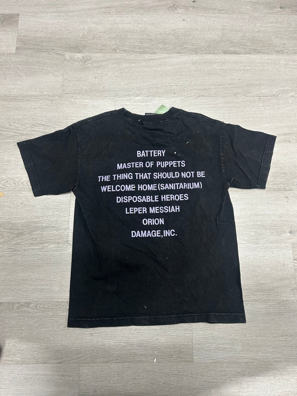 Vintage Metallica Master of Puppets Tee