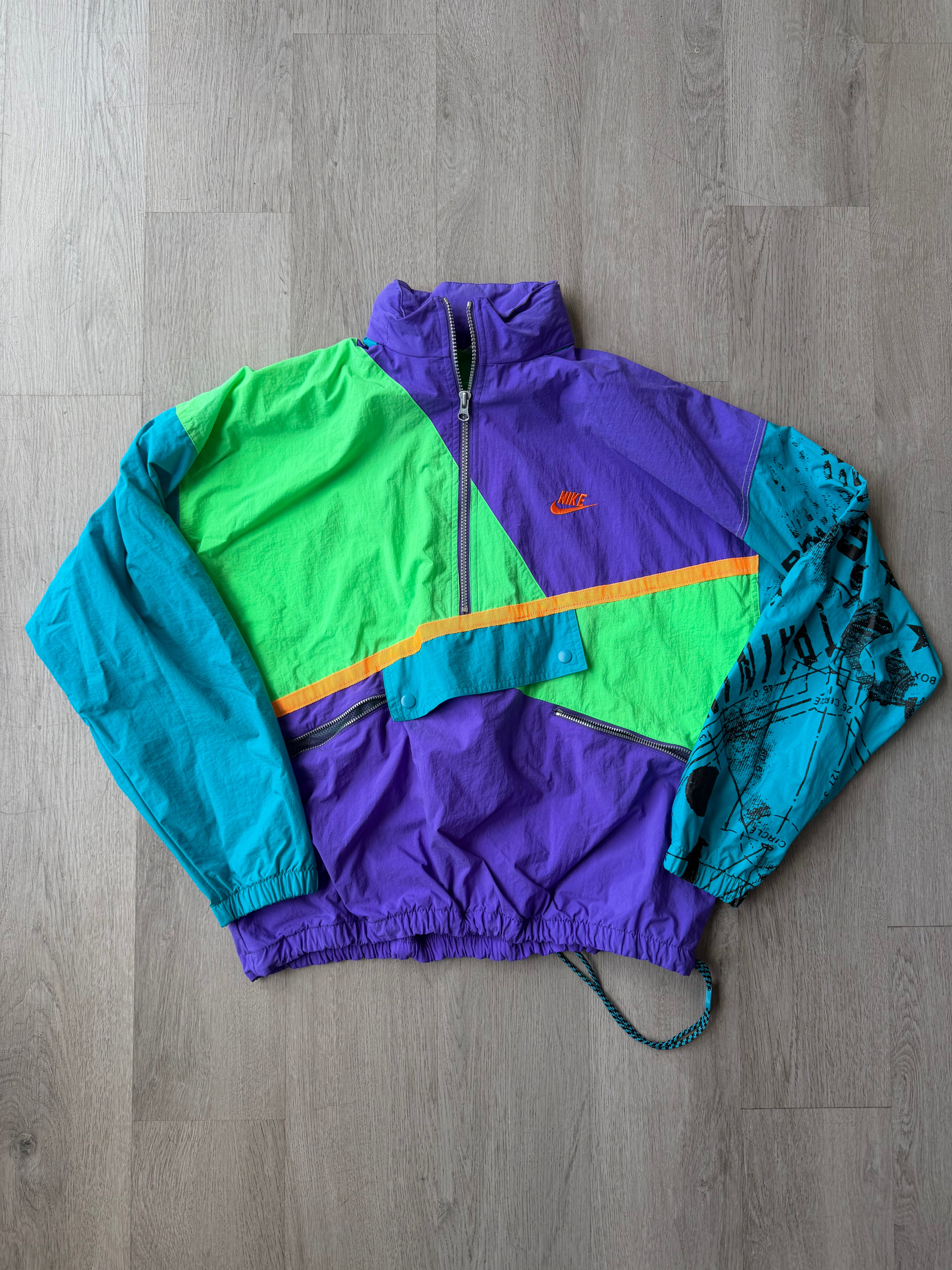 Vintage Nike Colorblock Anorak Jacket