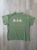 Vintage M.A.D. Green Tee