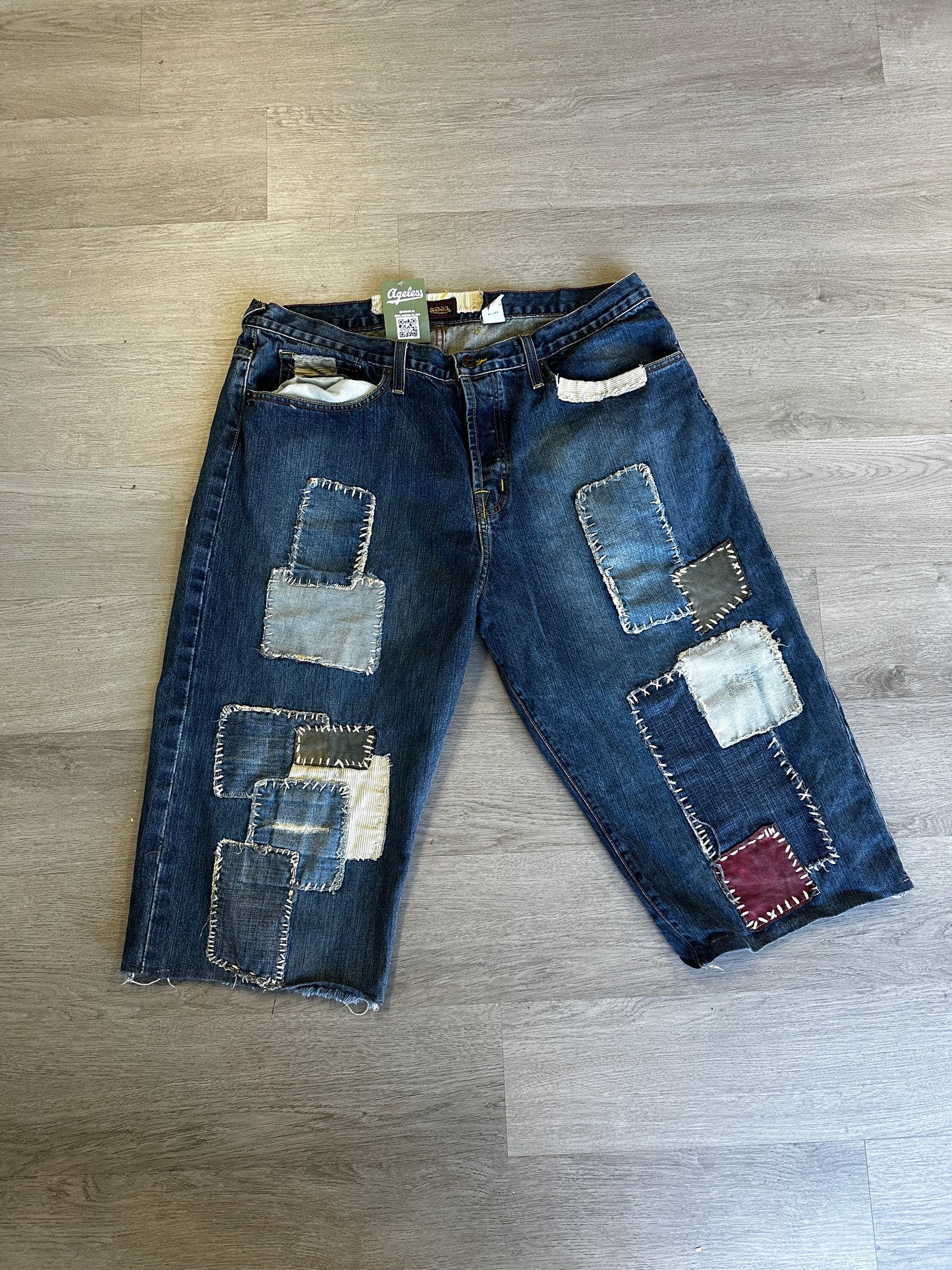 Von Dutch Jean Shorts