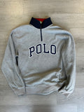 Vintage Polo Ralph Lauren Fleeced Quarter Zip Sweatshirt