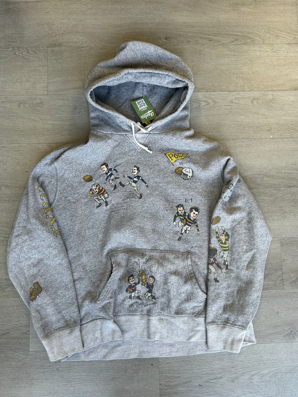 Polo Ralph Lauren St Andrews Football Rugby Hoodie