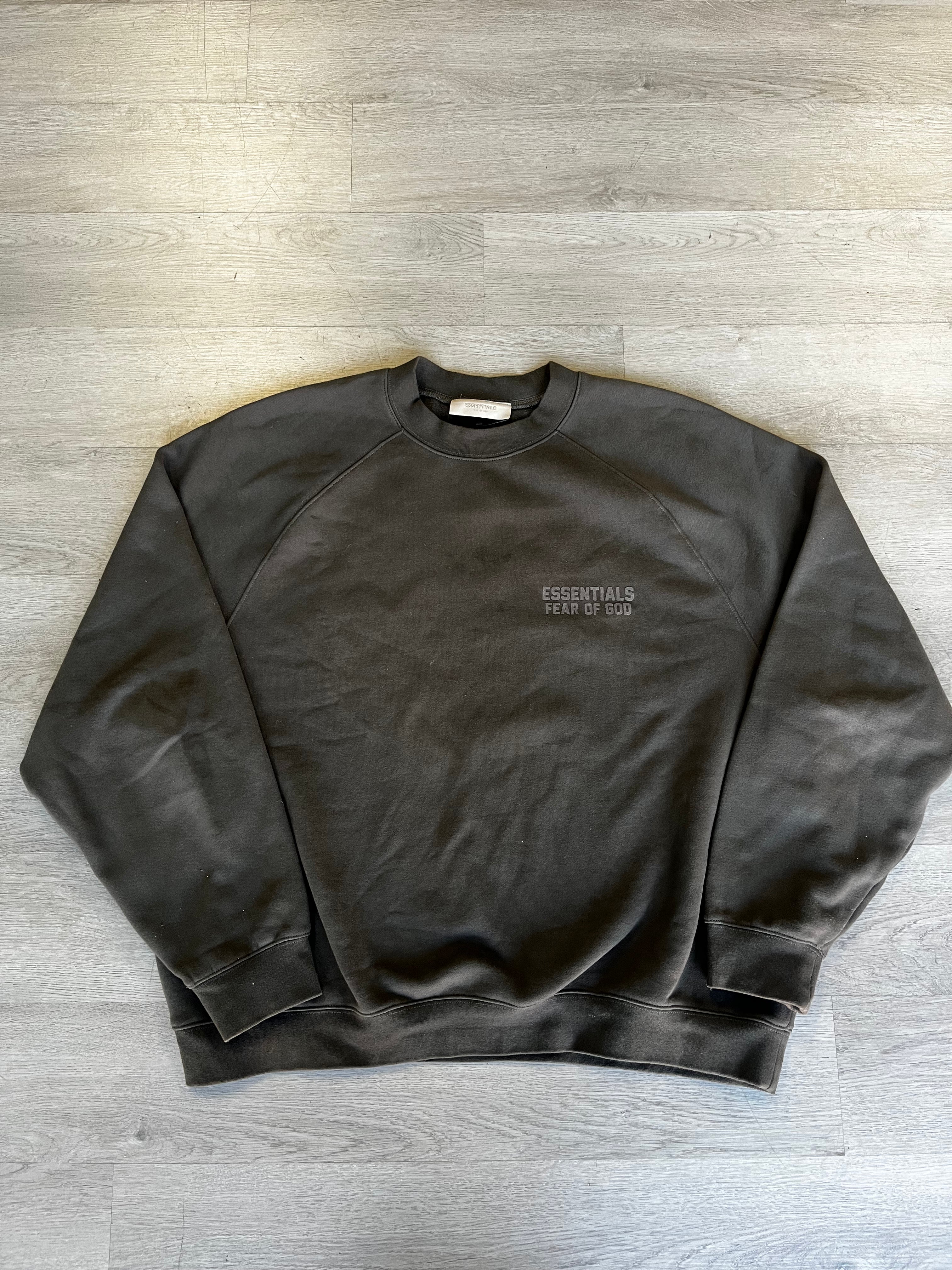Essentials Fear Of God Brown Sweatshirt