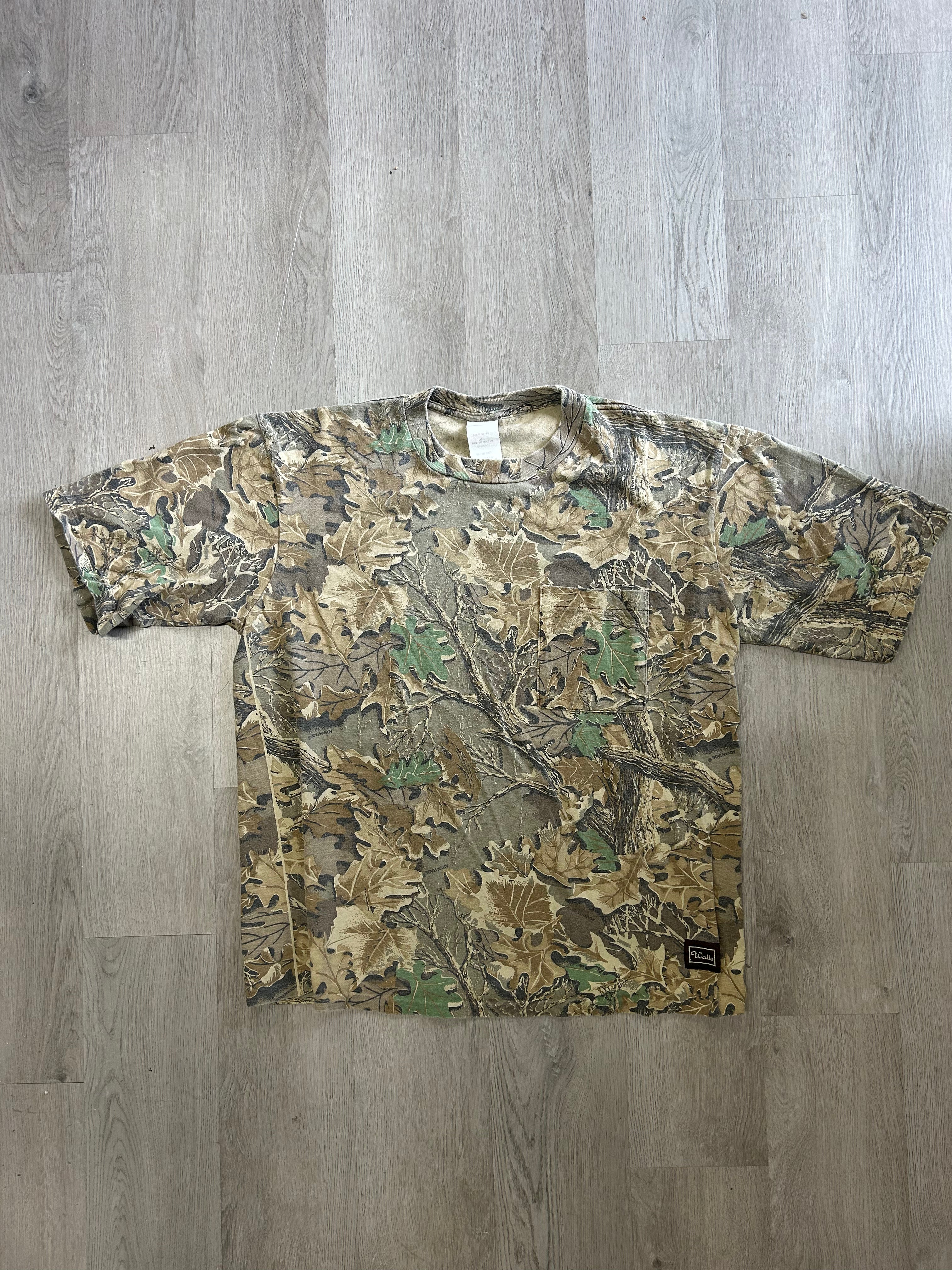 Vintage Tree Camo Pocket Tee