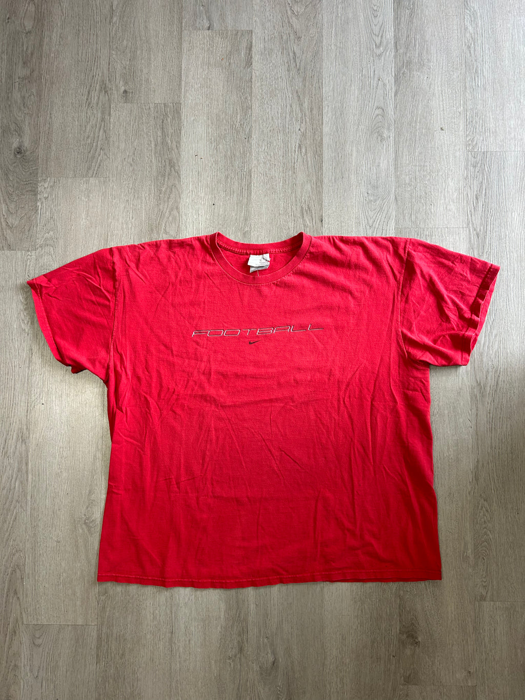 Vintage Nike Football Red Tee