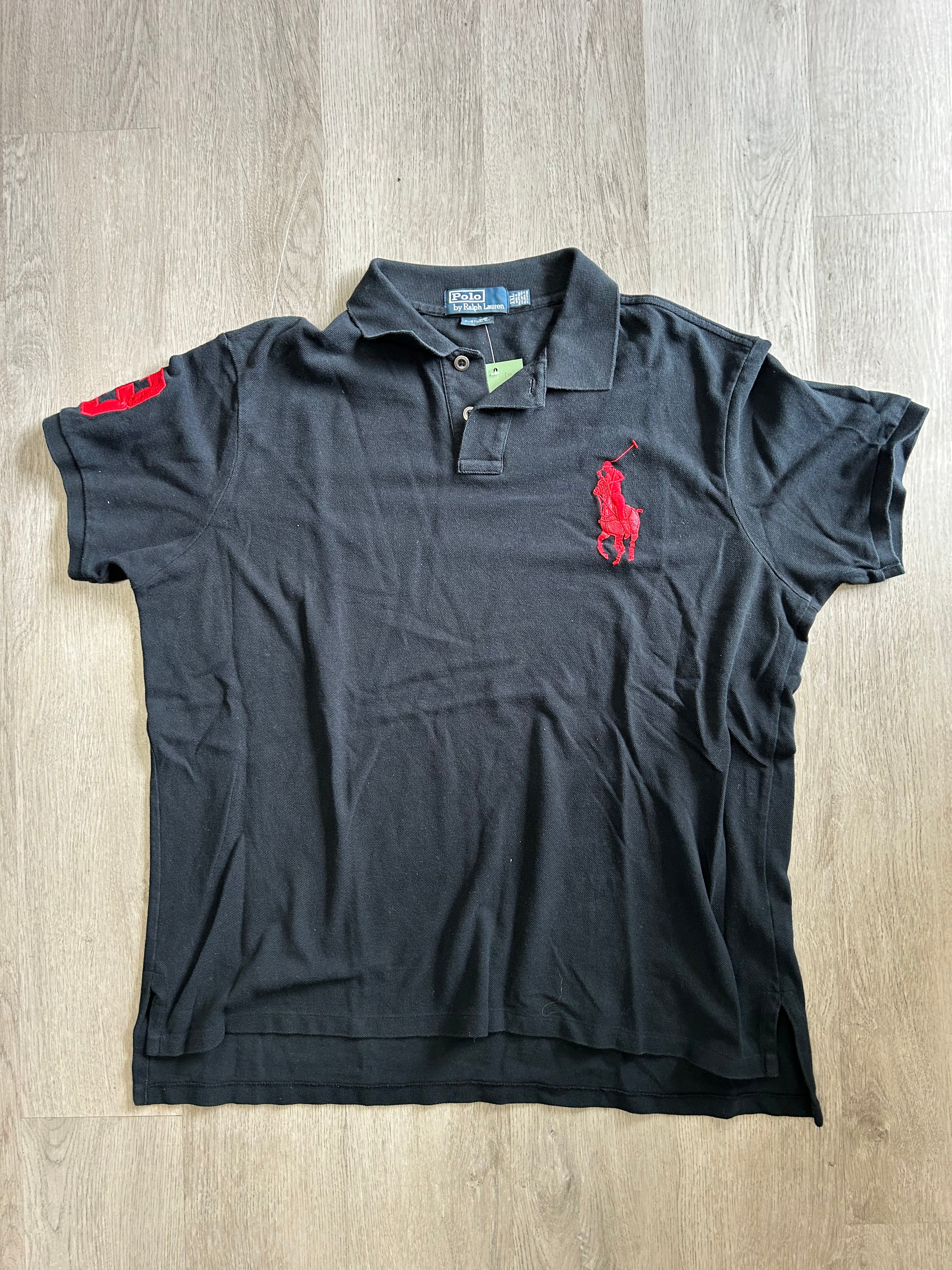 Polo Ralph Lauren Black Collared Shirt