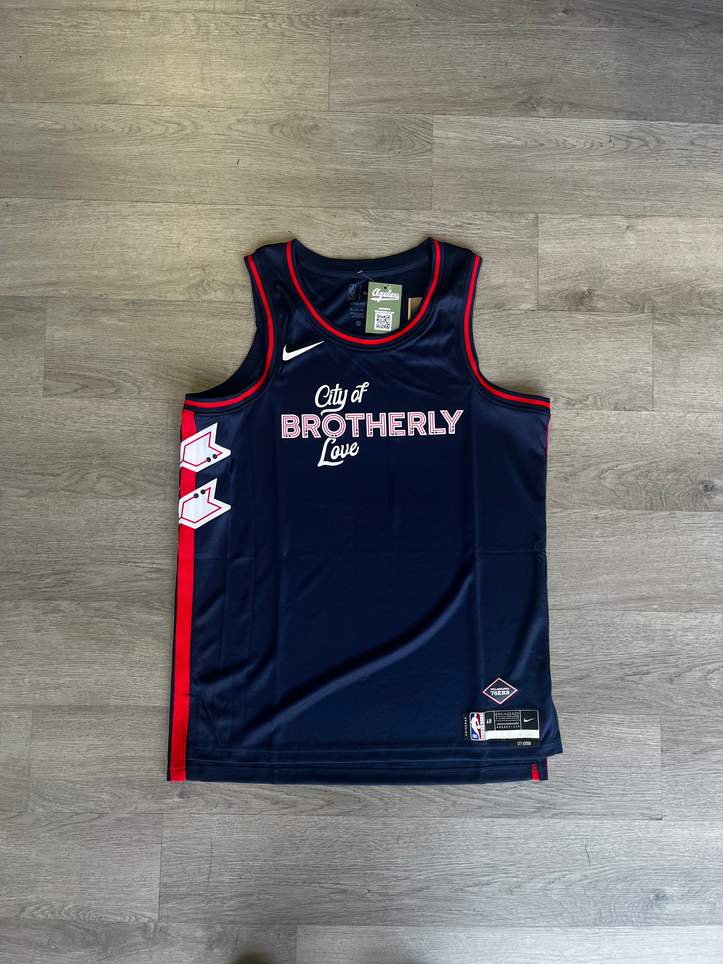 Philadelphia 76ers City of Brotherly Love Jersey