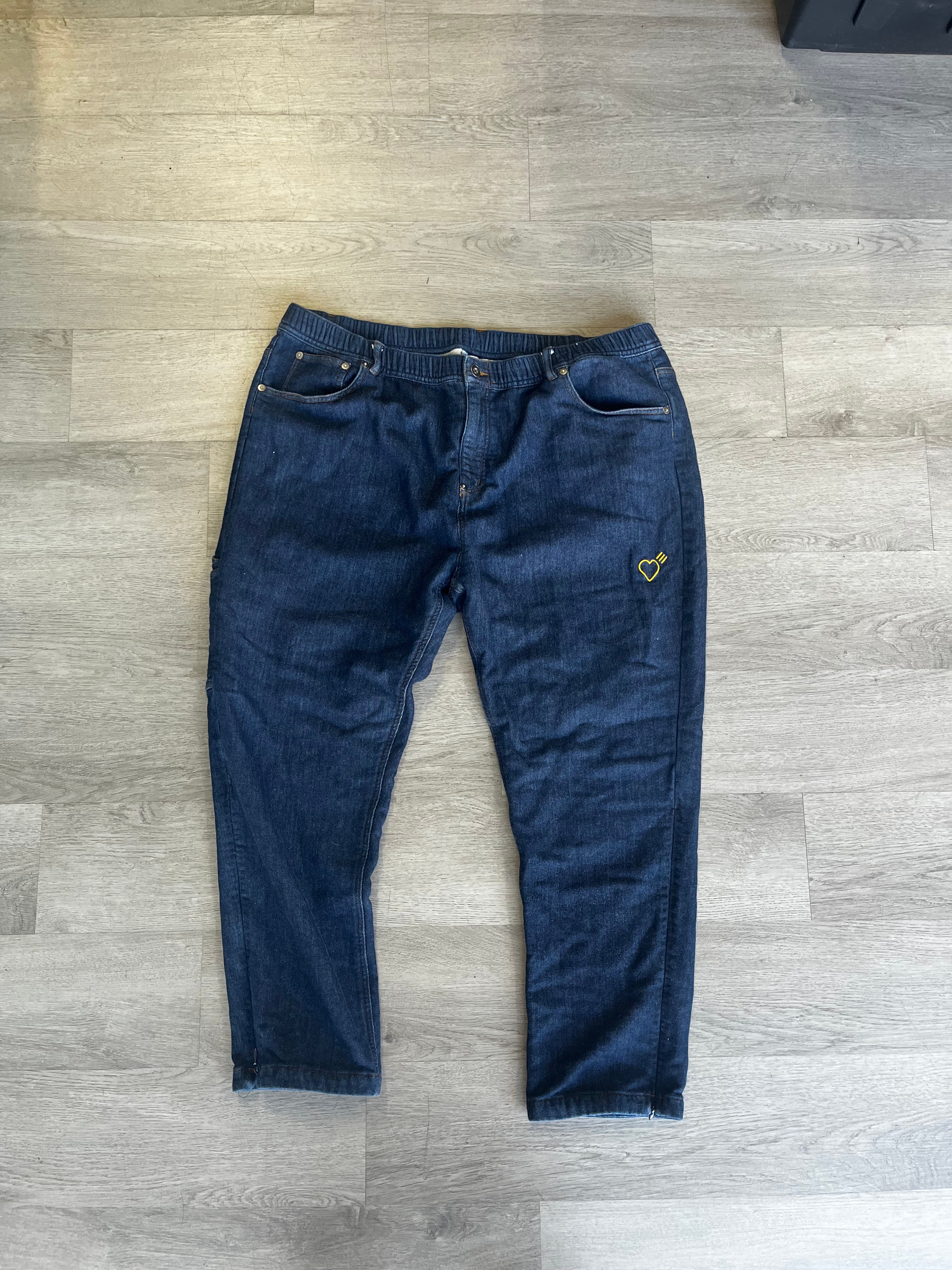 Adidas x Human Made Denim Track Pants