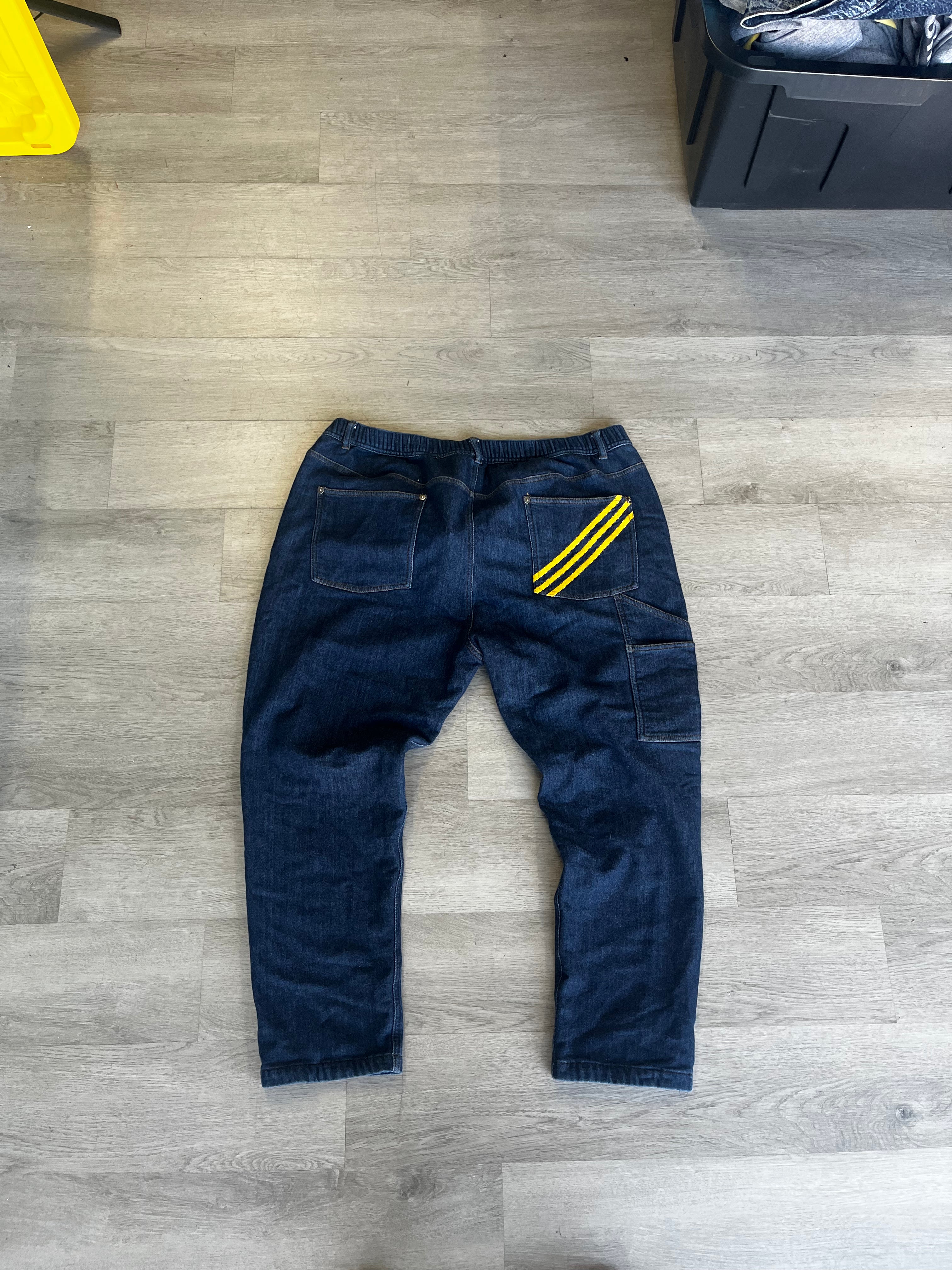 Adidas x Human Made Denim Track Pants