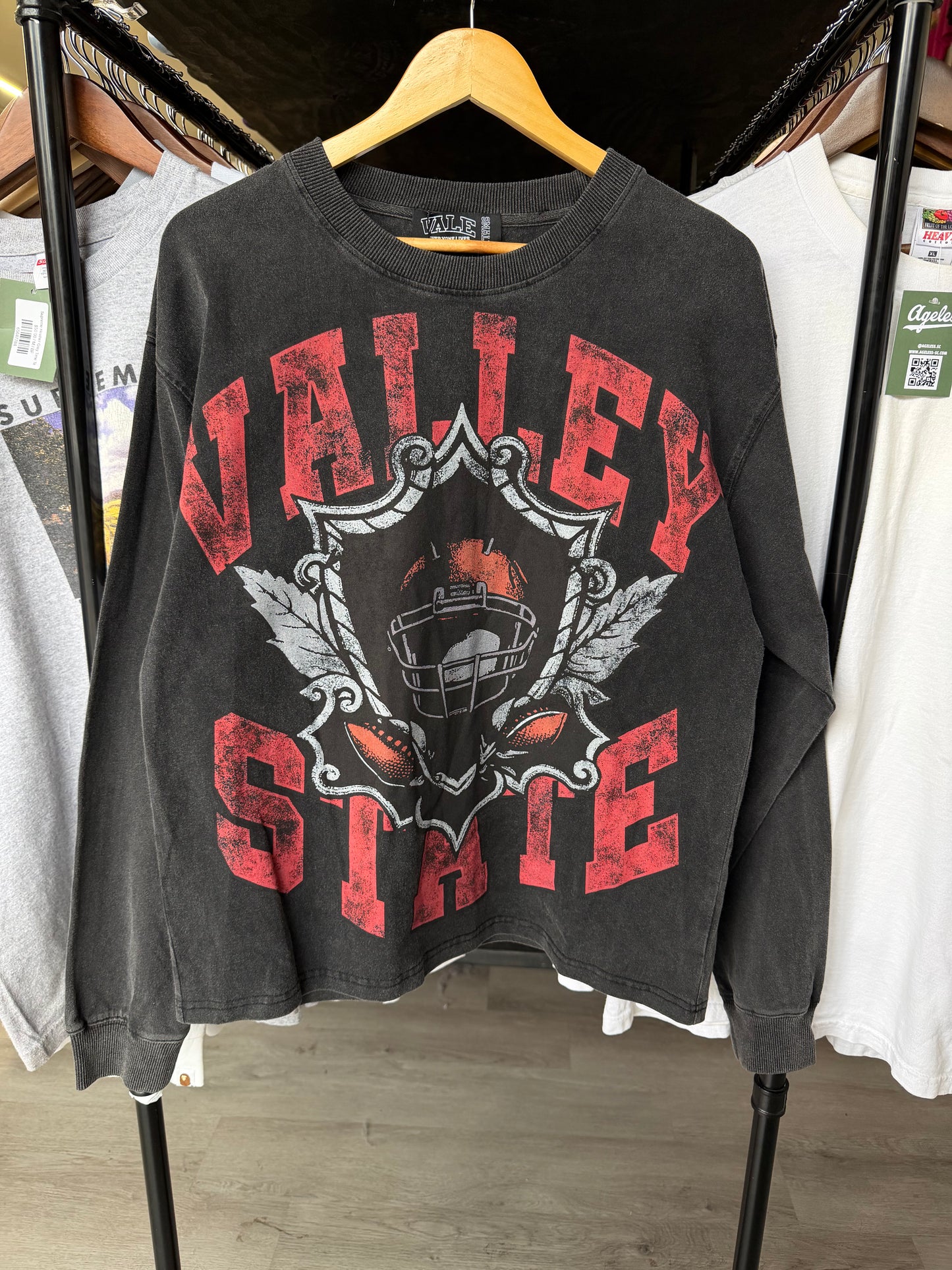 Valley State Football Long Sleeve Tee