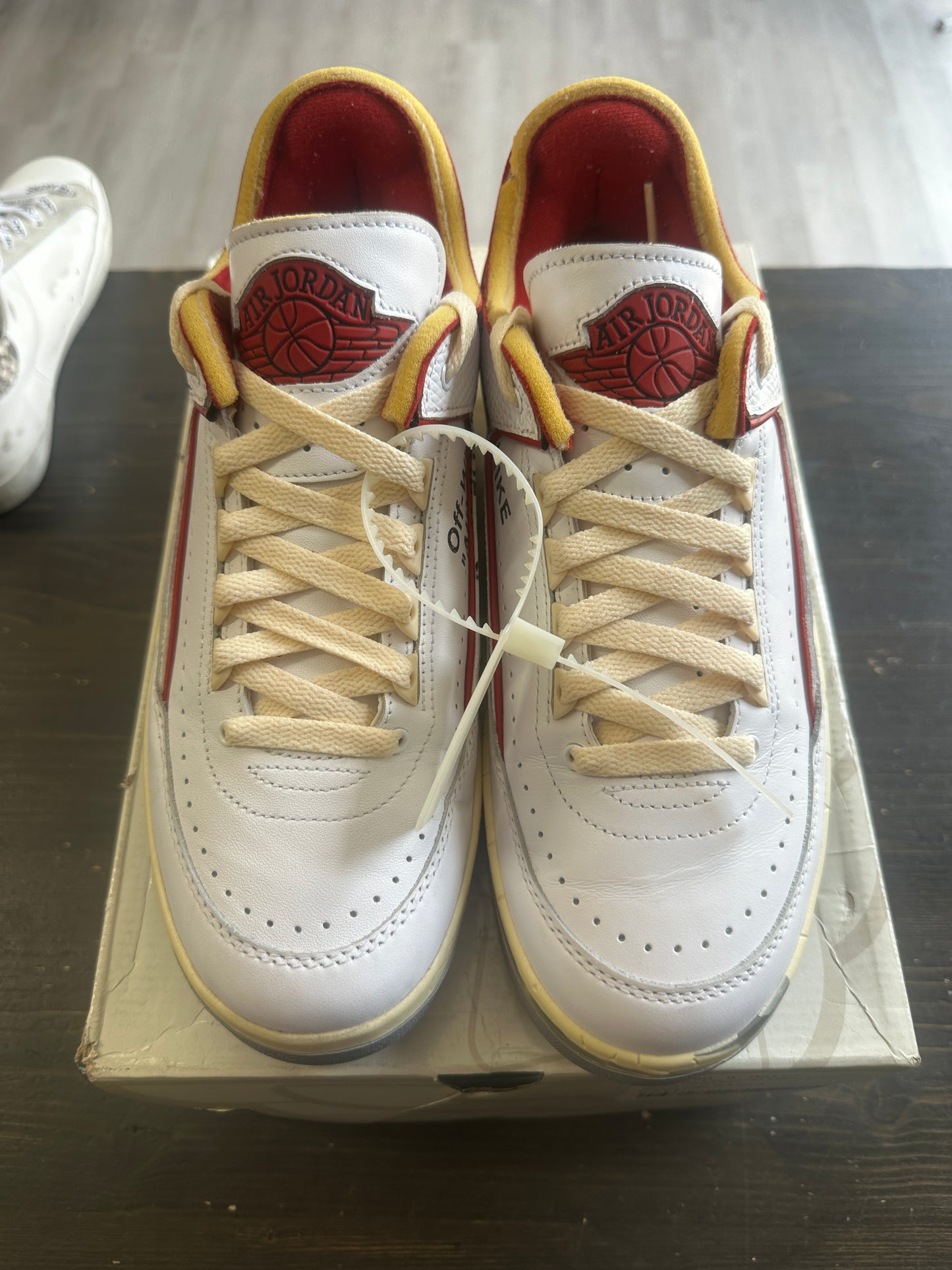 Pre-Owned Jordan 2 Retro Low SP Off-White Red