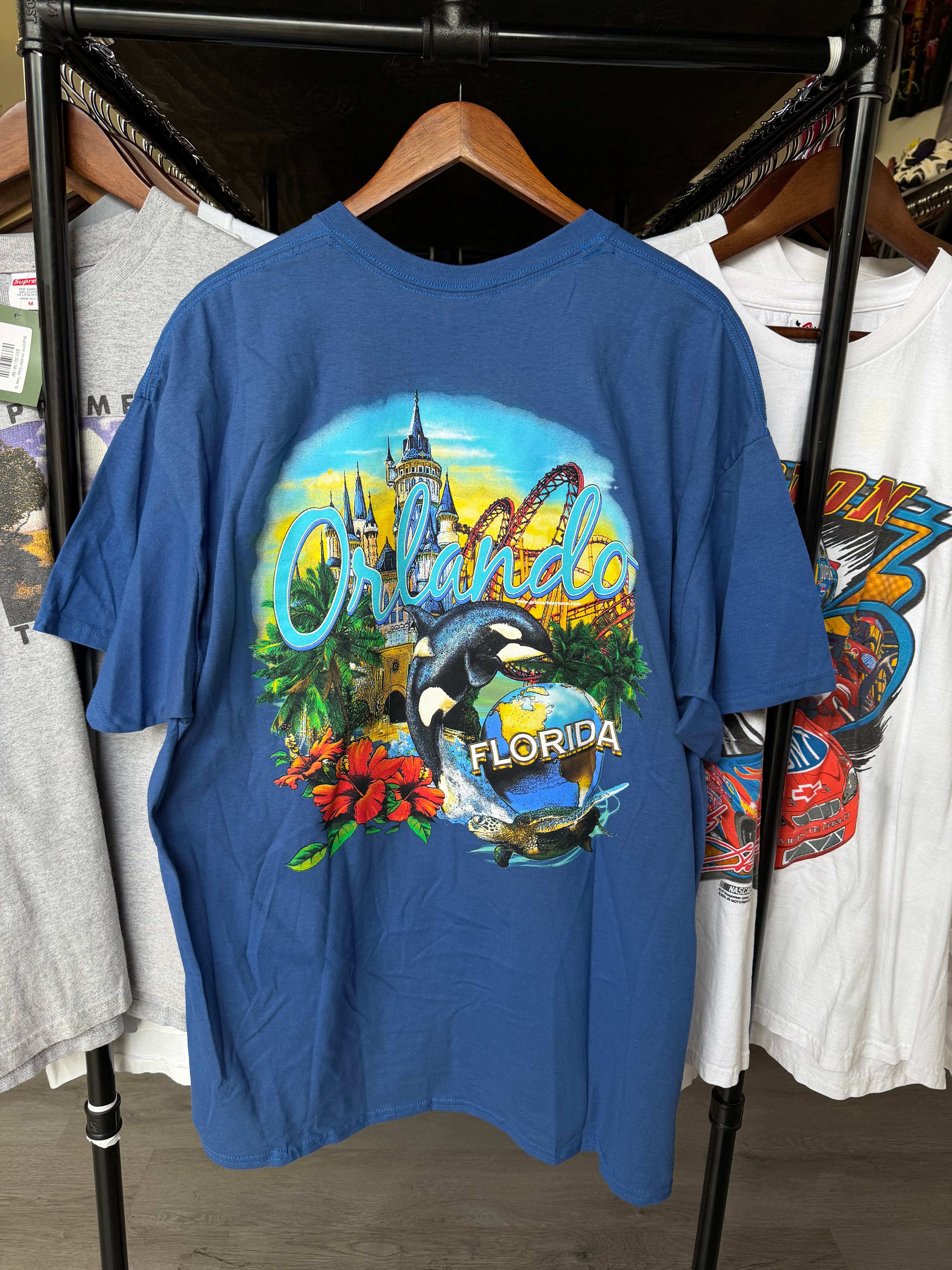Orlando Florida Blue Tee