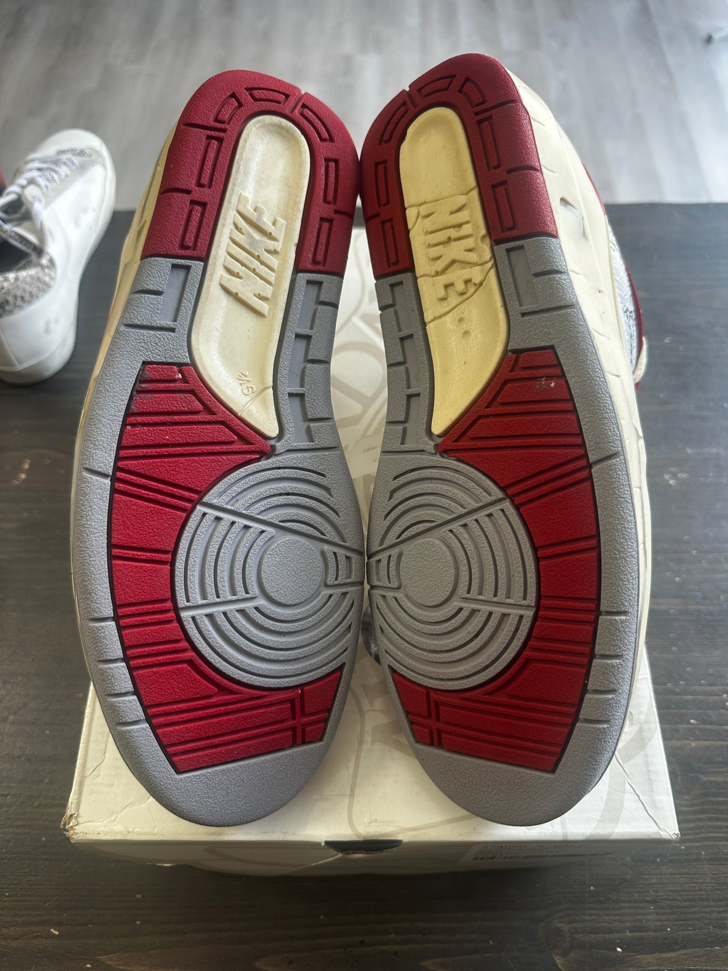 Pre-Owned Jordan 2 Retro Low SP Off-White Red