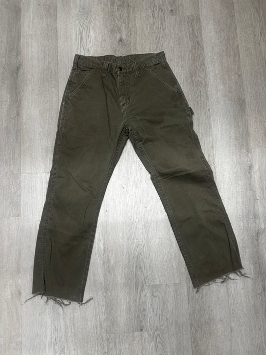 Olive Green Carhartt Pants