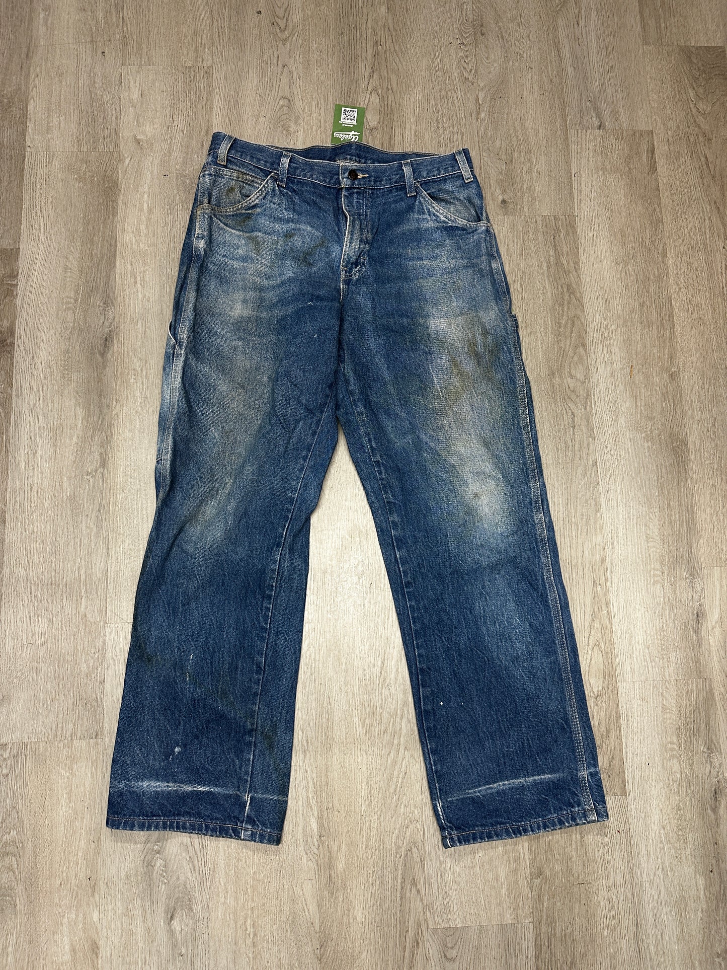 Distressed Dickie Jeans