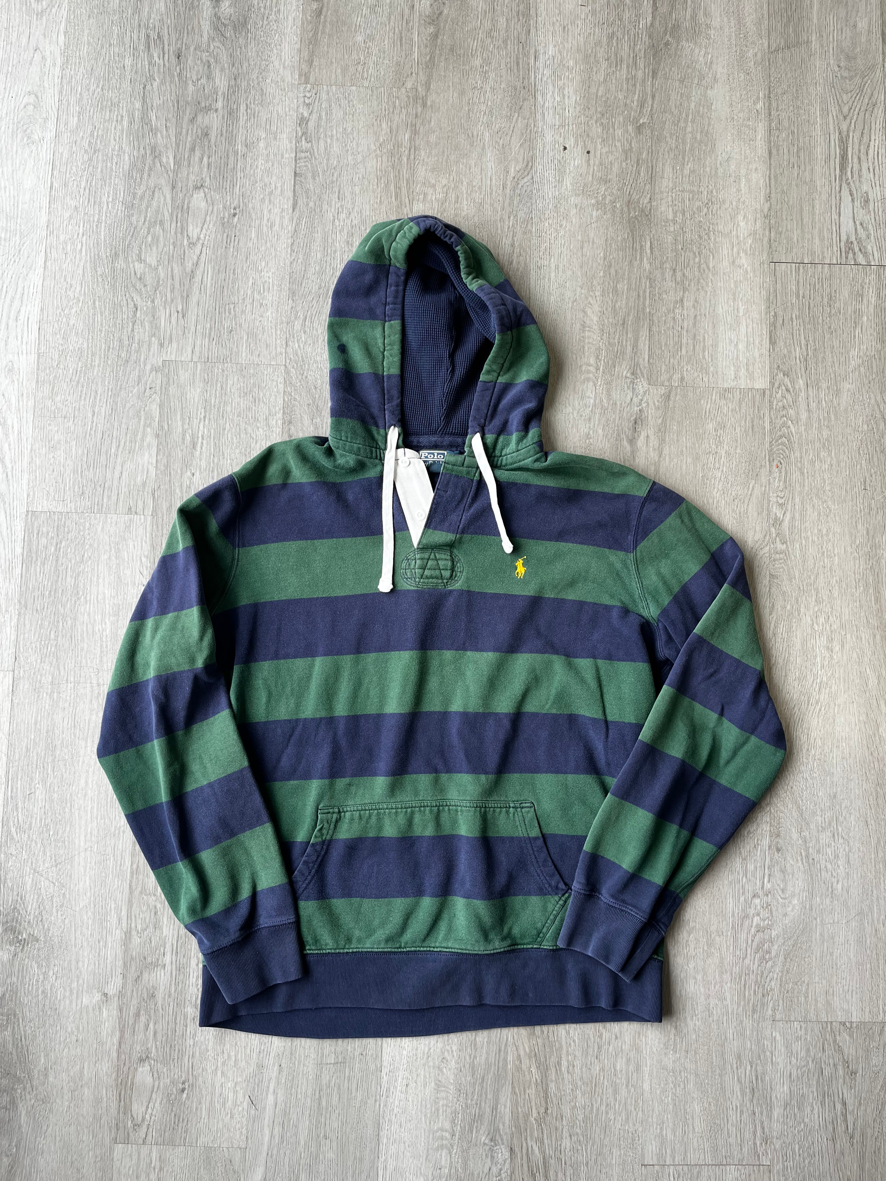 Polo Ralph Lauren Stripe Hooded Rugby