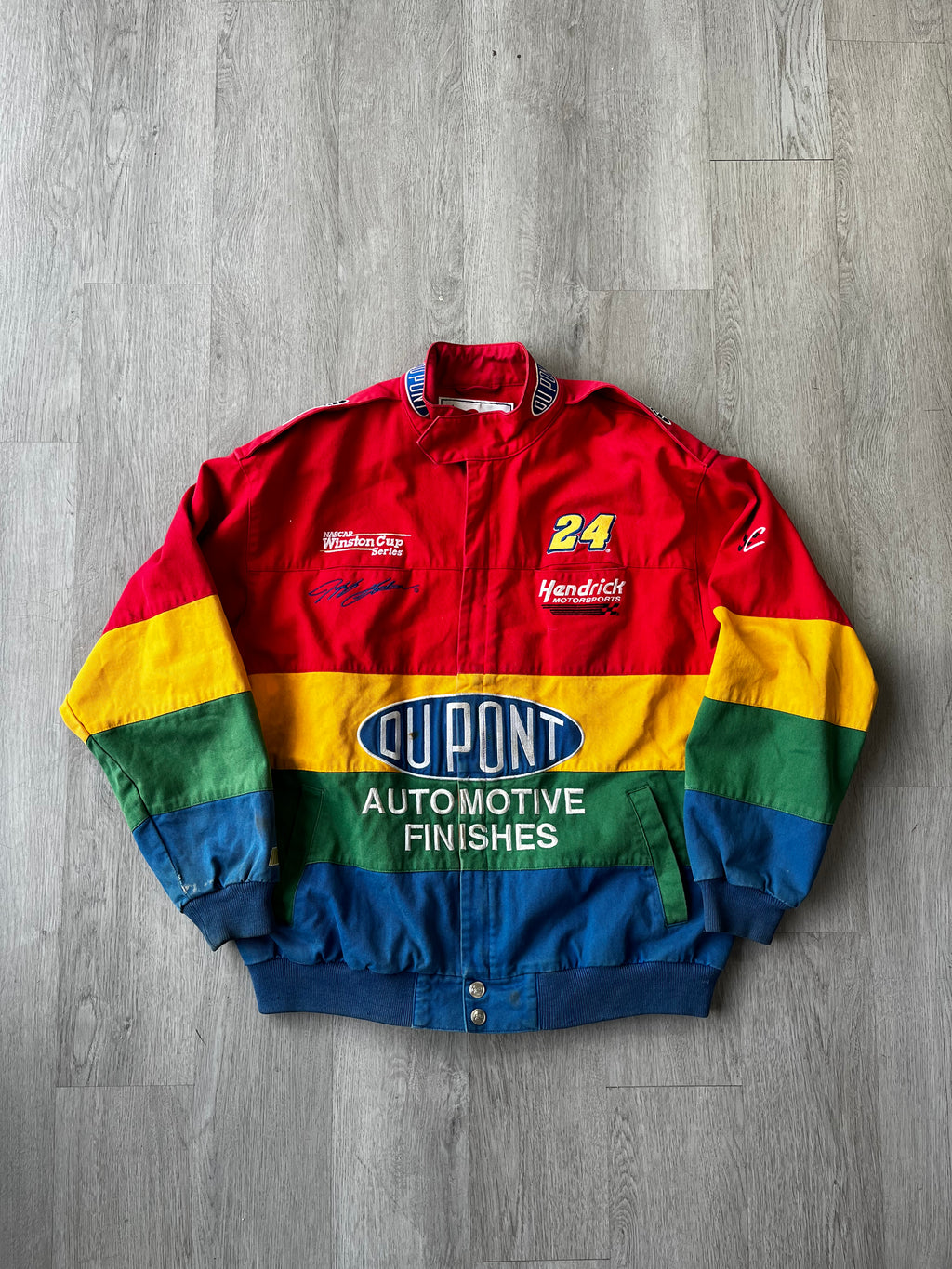 Vintage Nascar Dupoint Jacket