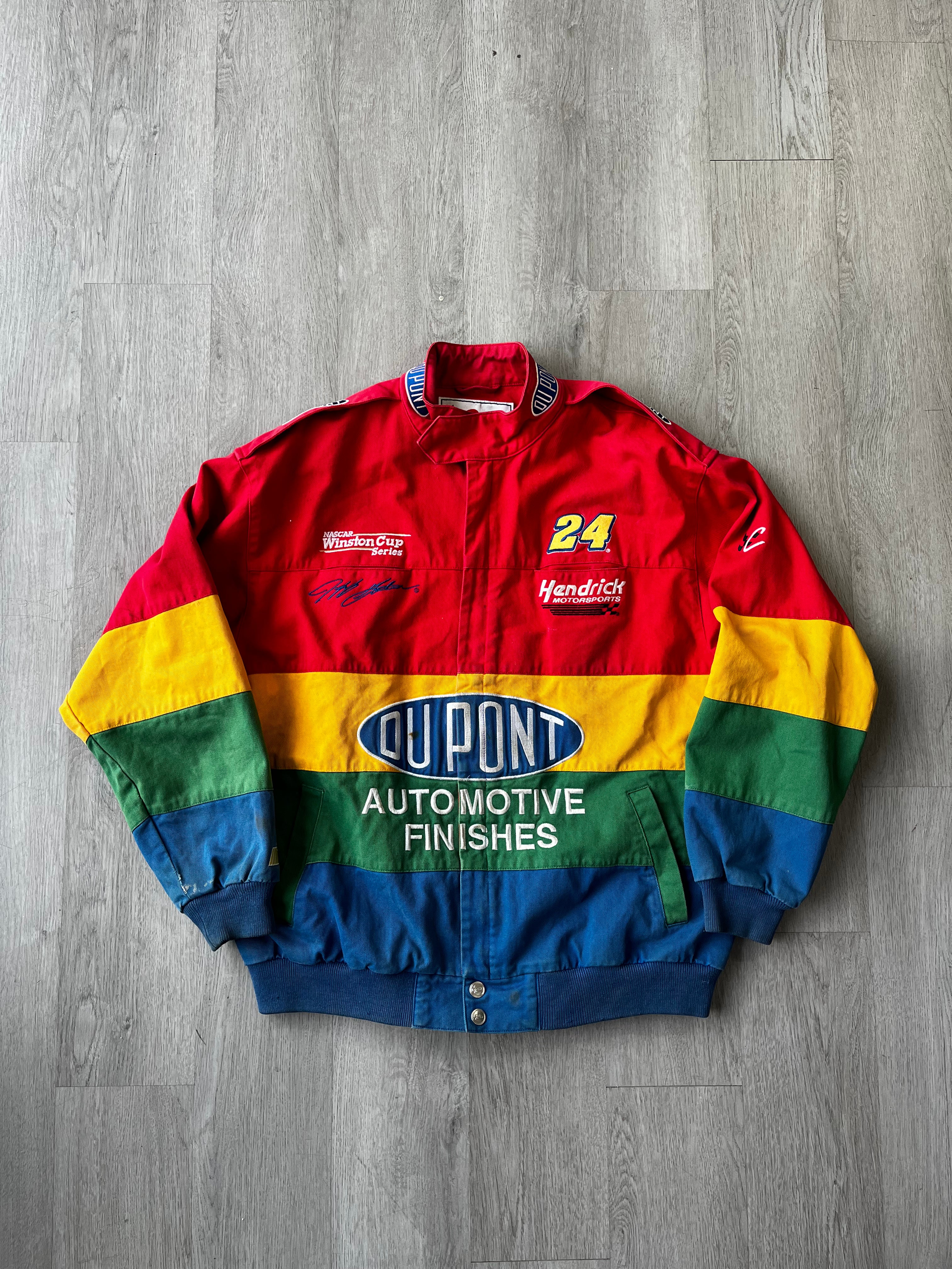 Vintage Nascar Dupoint Jacket