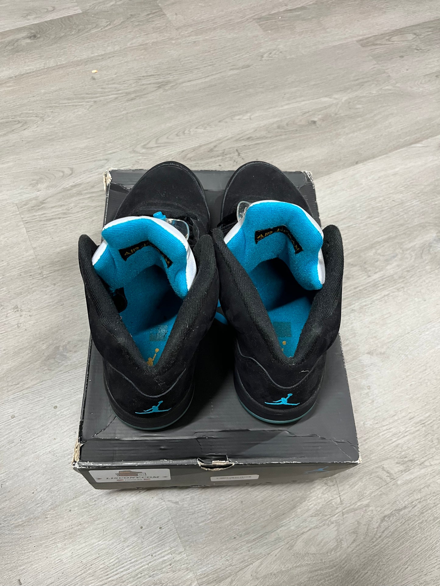 Pre-owned Jordan 5 Retro Aqua