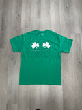 Green Stop Staring At My Shamrocks St. Patrick’s Tee