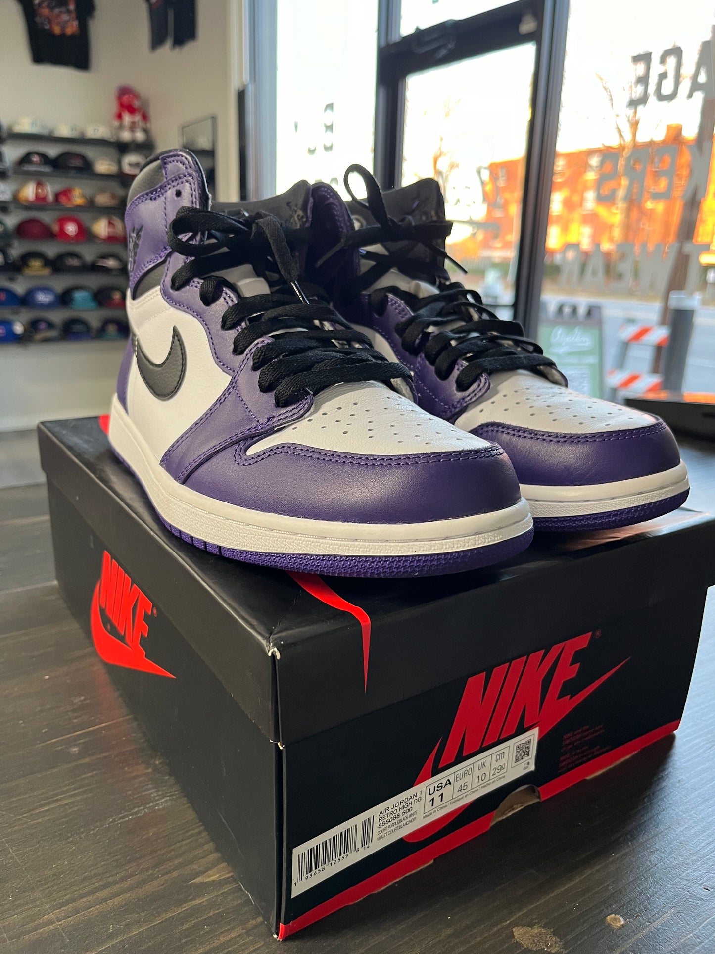 Pre-Owned Jordan 1 Retro High Court Purple White