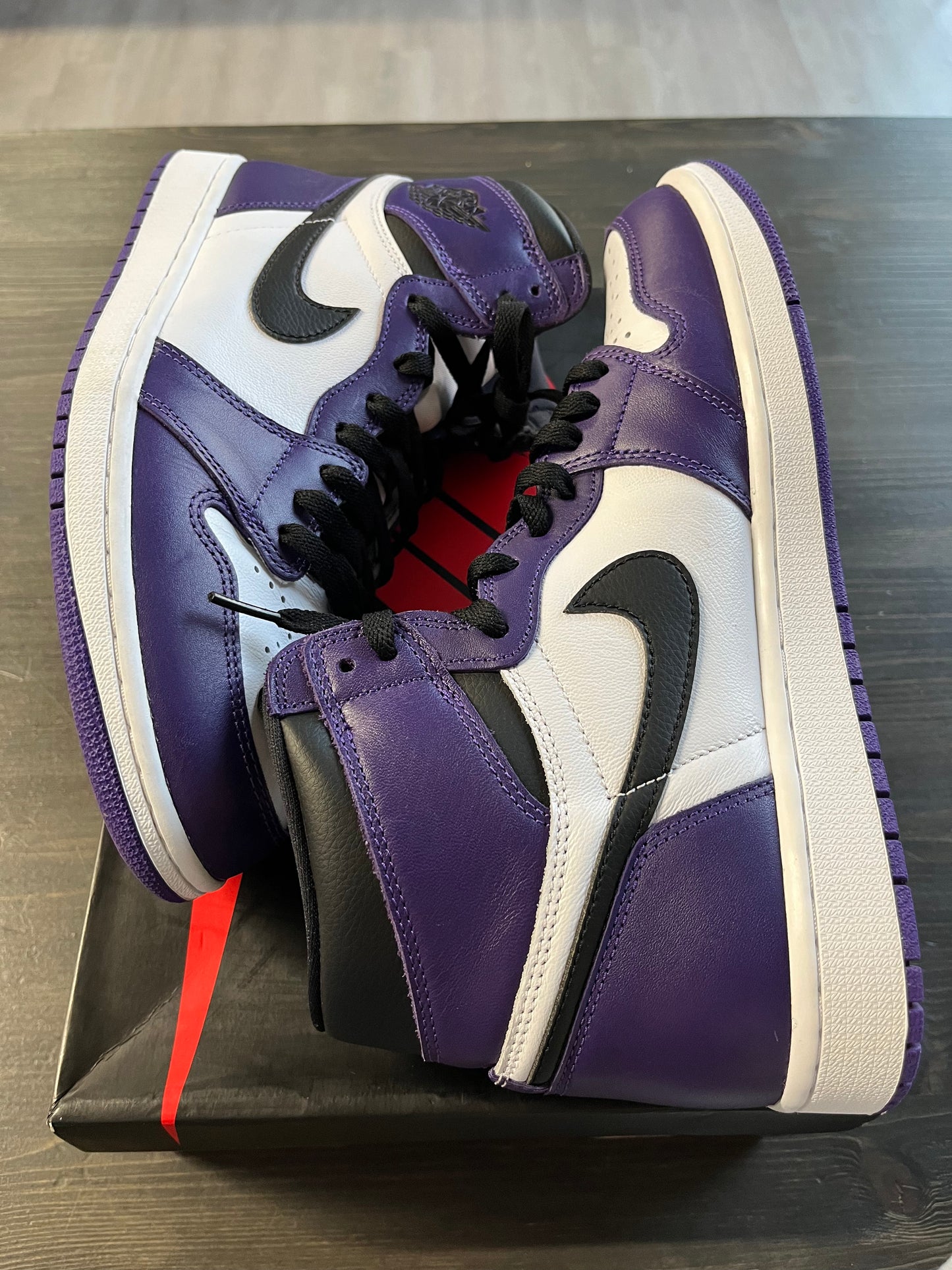 Pre-Owned Jordan 1 Retro High Court Purple White