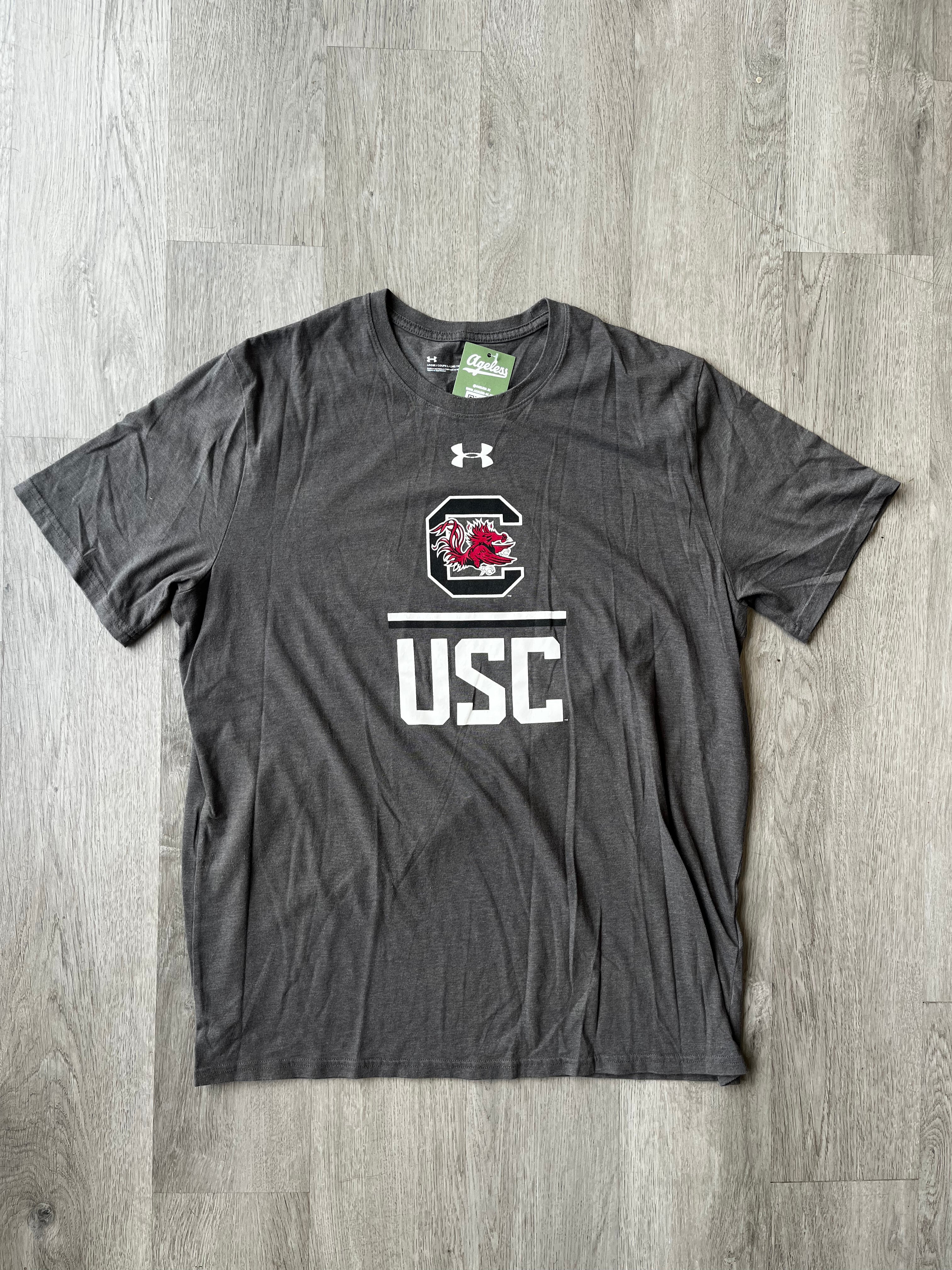 University of South Carolina Grey Gamecock Tee