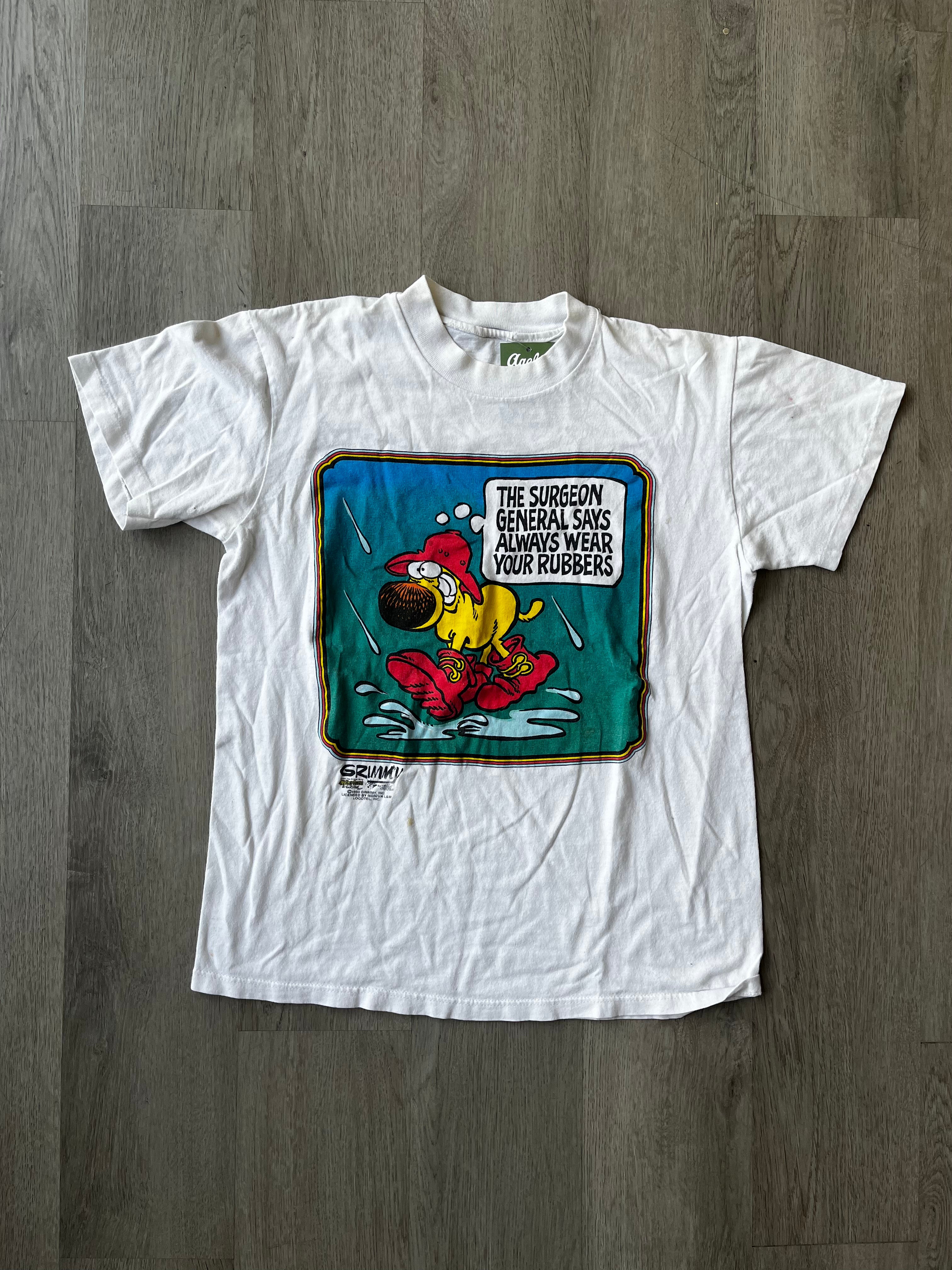Vintage 1990 Grimmy Comic Tee