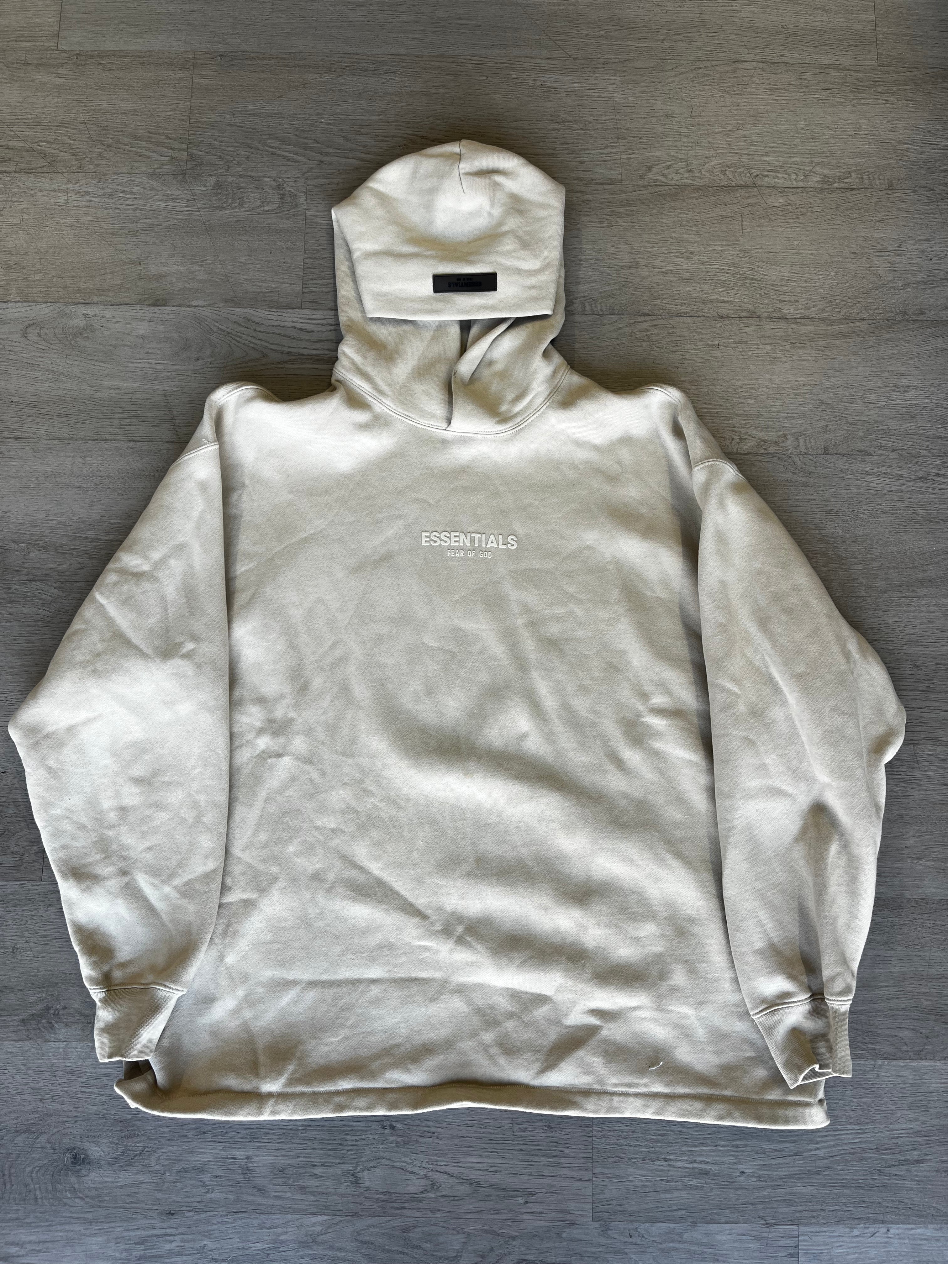 Cream Essentials Fear Of God Hoodie