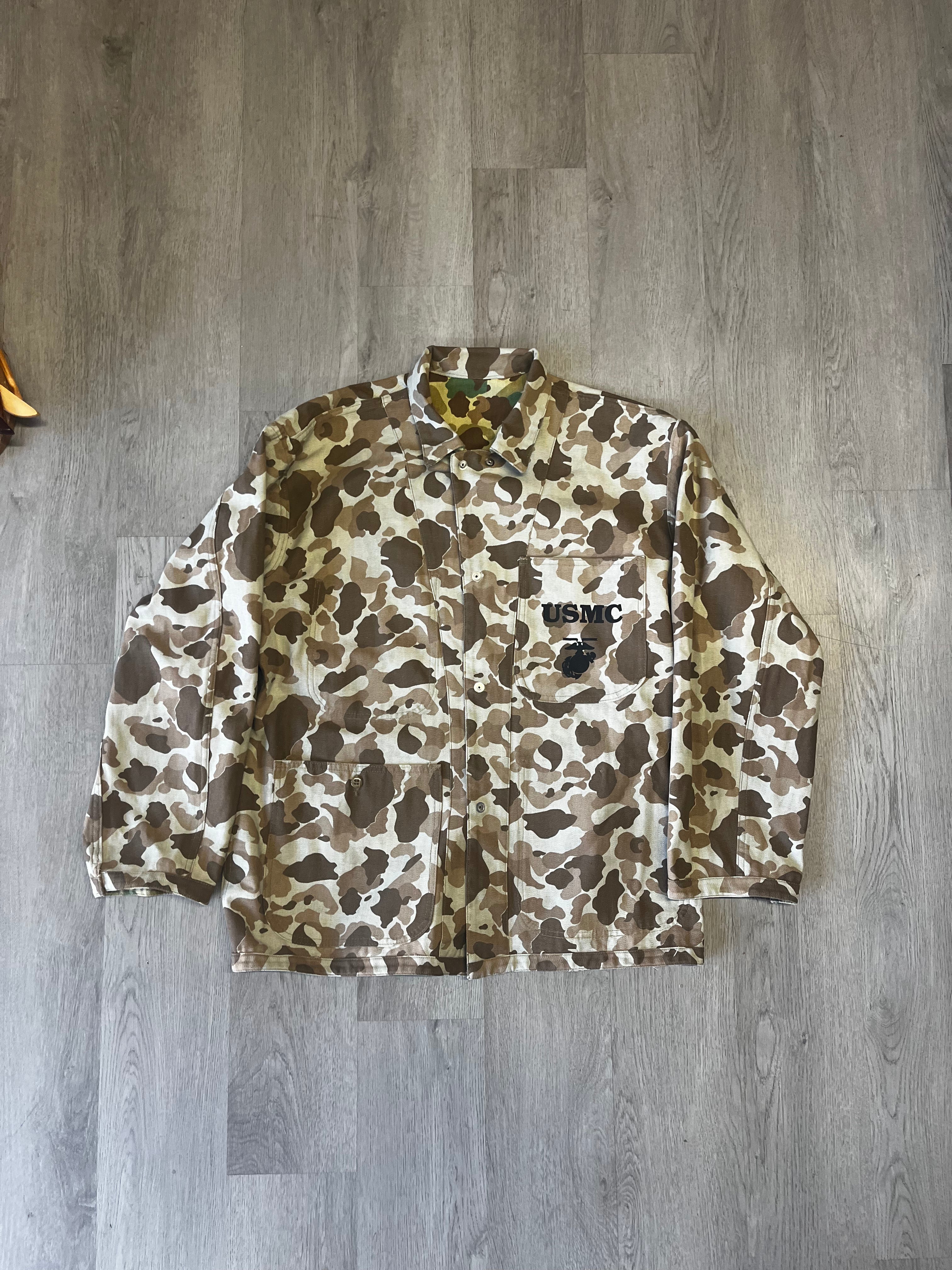 Vintage USMC P-42 Herringbone Twill Reversible Jacket