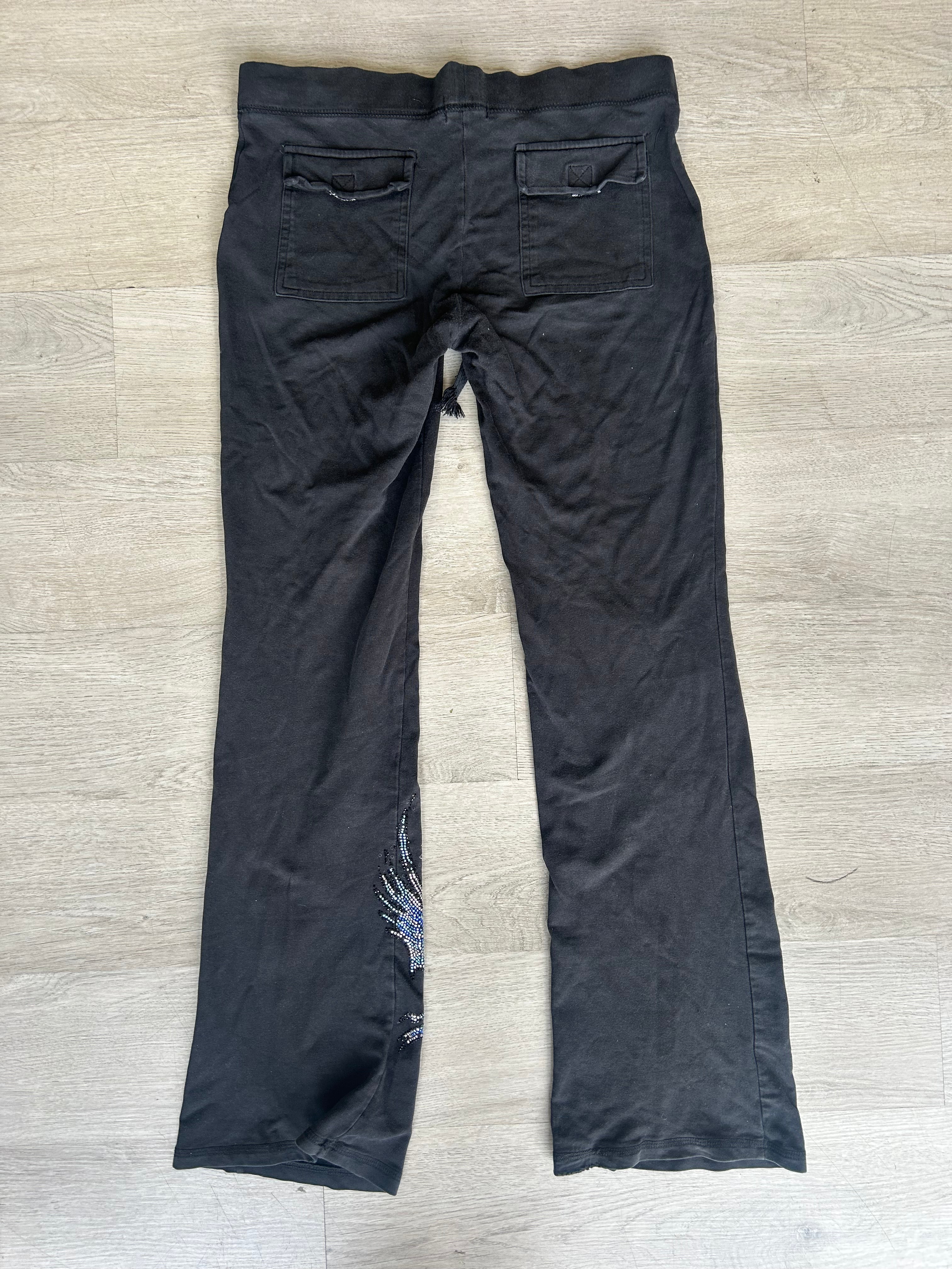 Y2K Women’s Ed Hardy Rhinestone Sweatpants