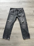 Levi Strauss distressed 505 Jeans