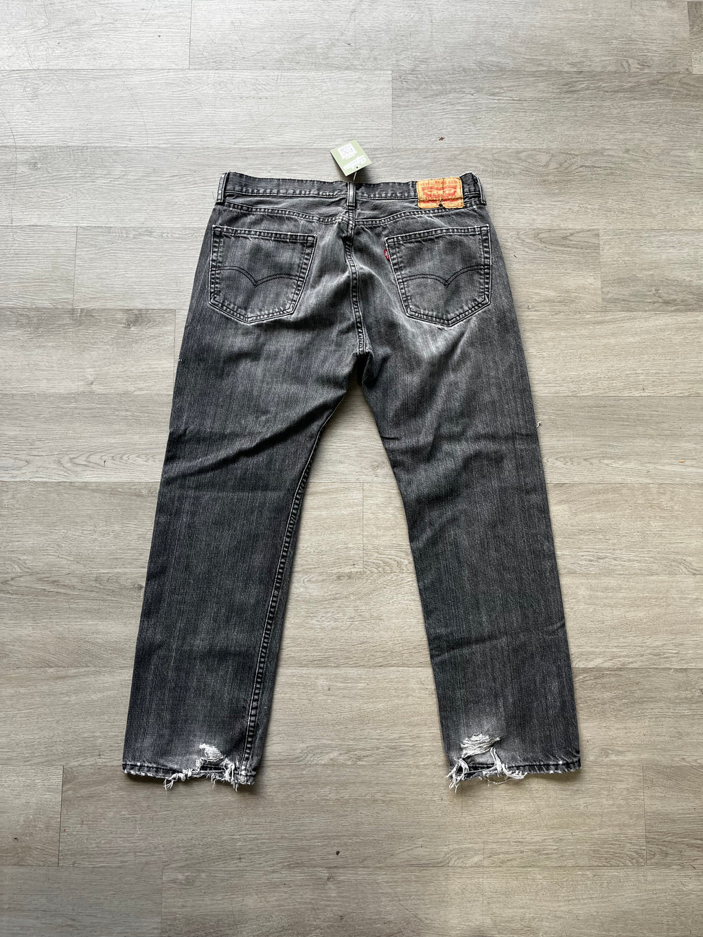 Levi Strauss distressed 505 Jeans