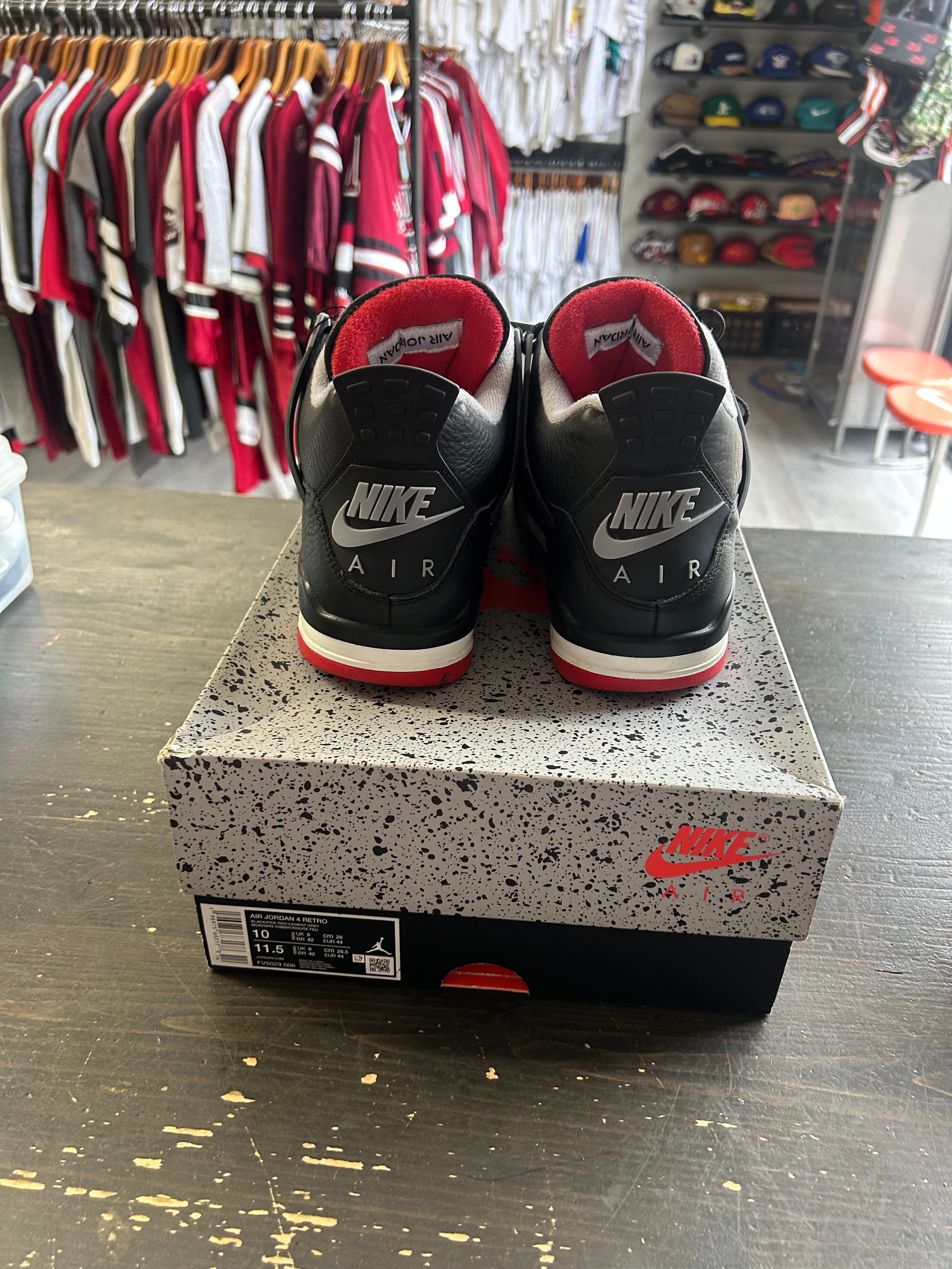 Pre-Owned Jordan 4 Retro Bred Reimagined