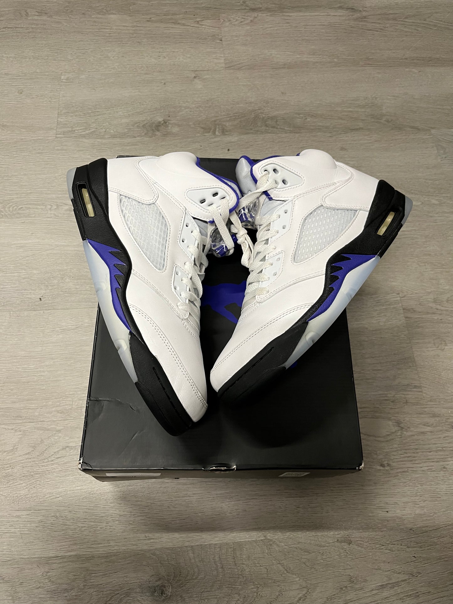 Pre-owned Jordan 5 Retro Dark Concord