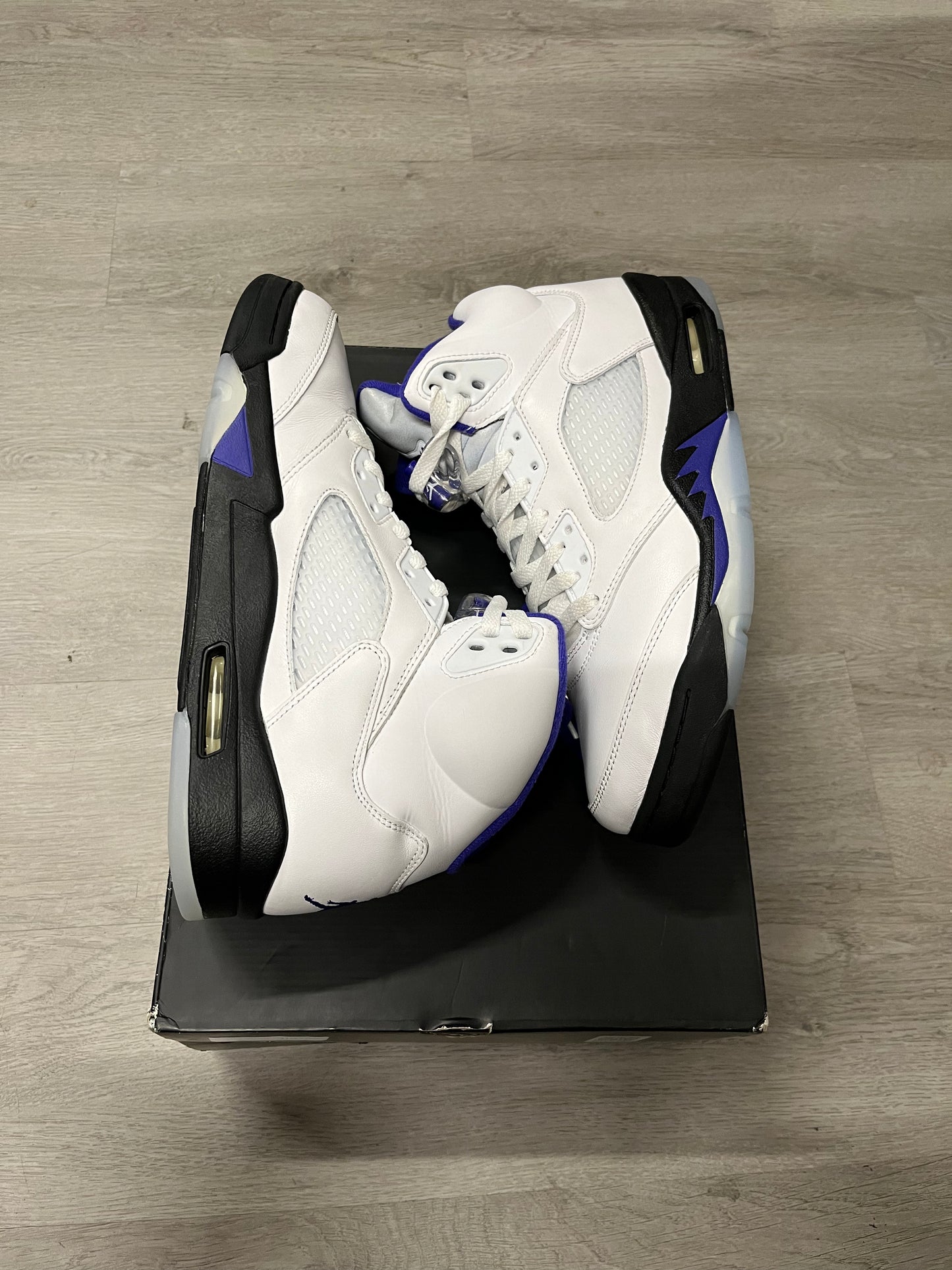 Pre-owned Jordan 5 Retro Dark Concord